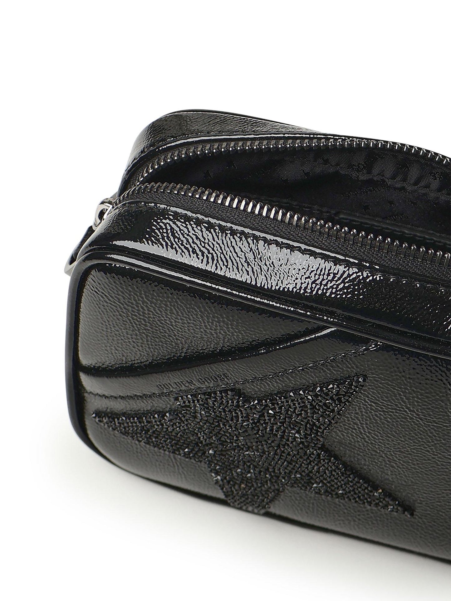 Borsa Mini Star in pelle con cristalli Swarovski