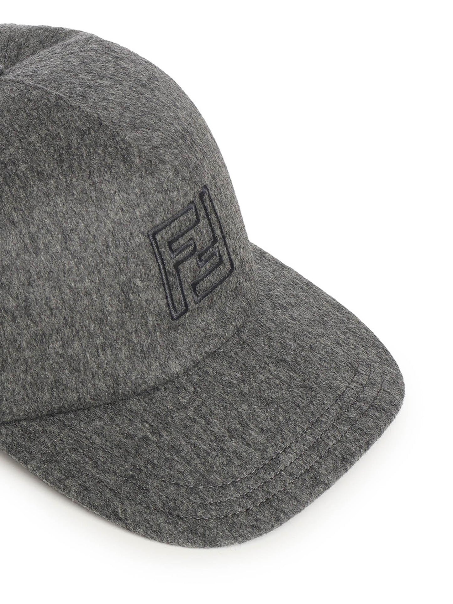 Baseball cap in lana e cashmere