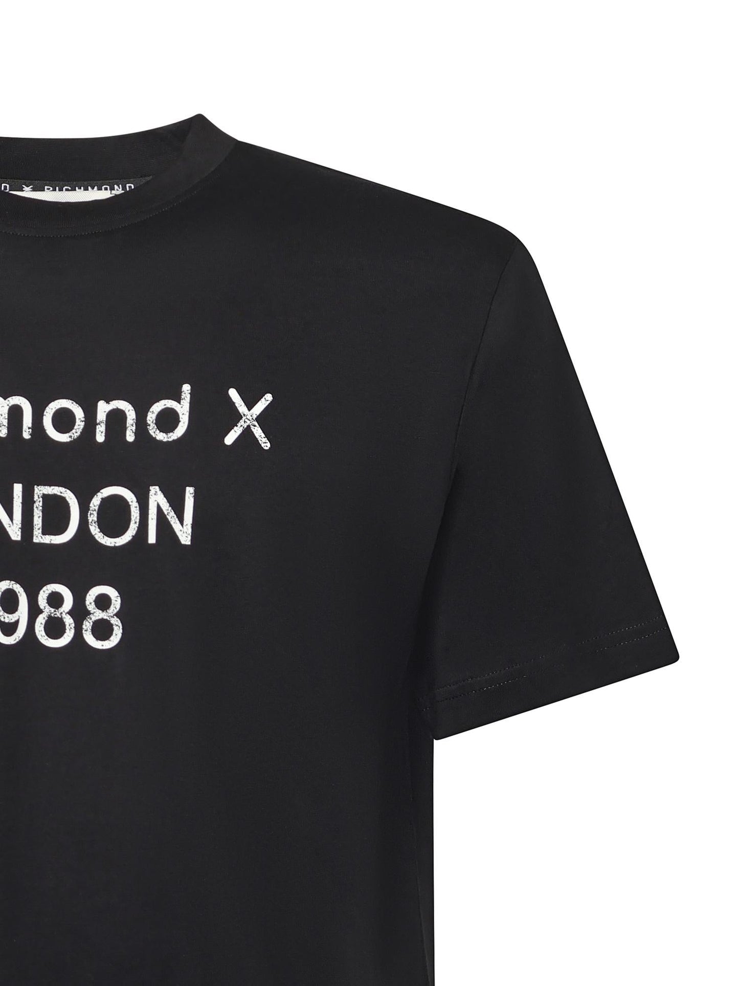 T-shirt con stampa in cotone