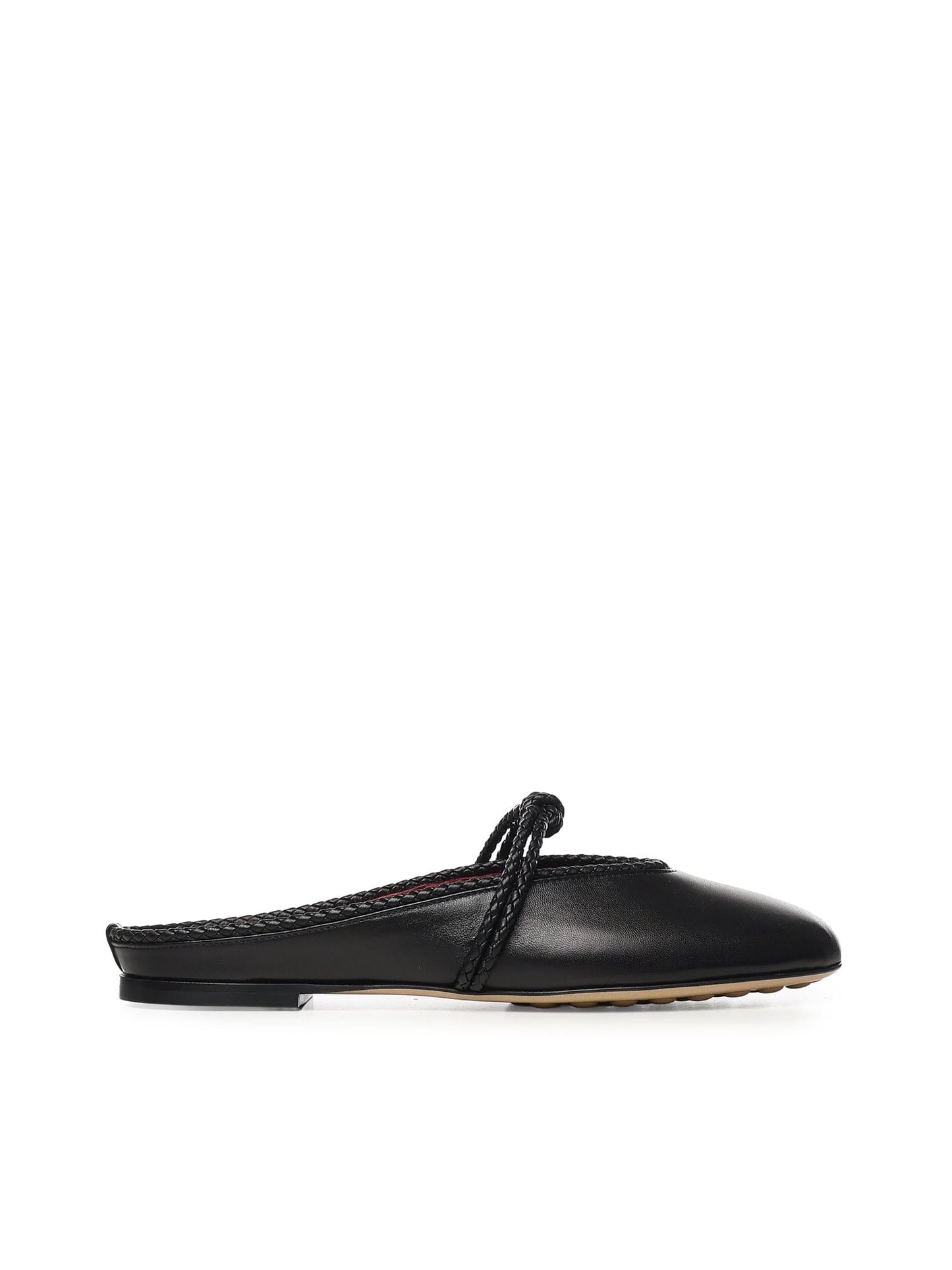 Mules Rosa in pelle