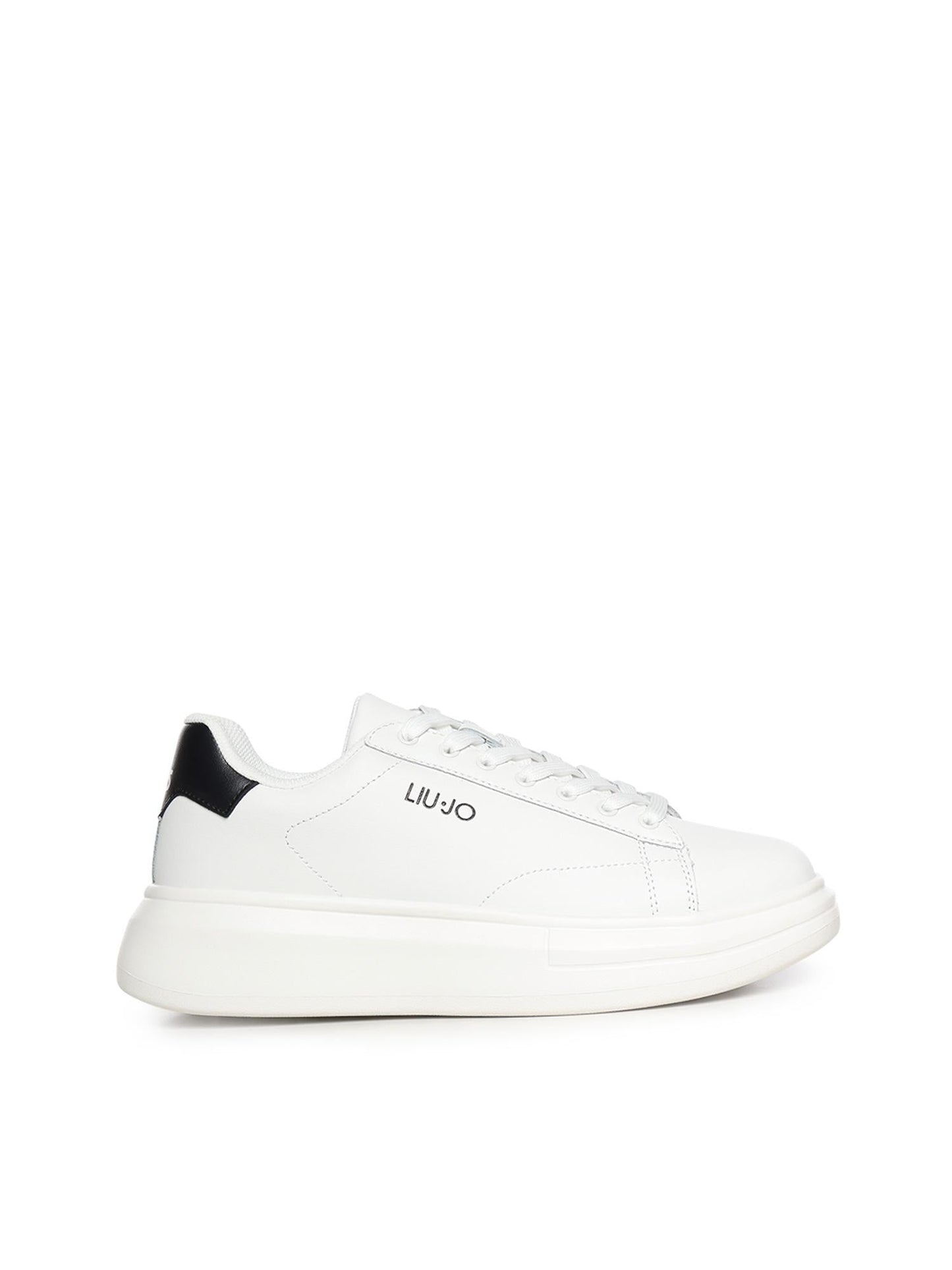 Sneakers platform con logo