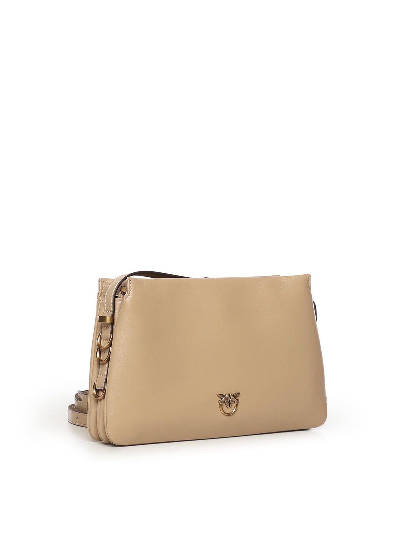 Borsa a tracolla Mini One, Two, Three Bag in pelle