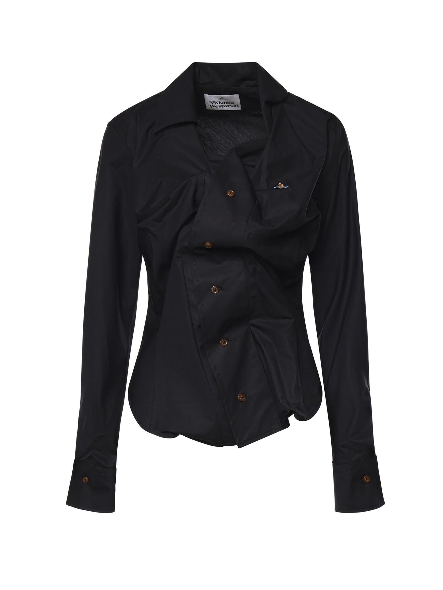 Camicia Drunken con logo