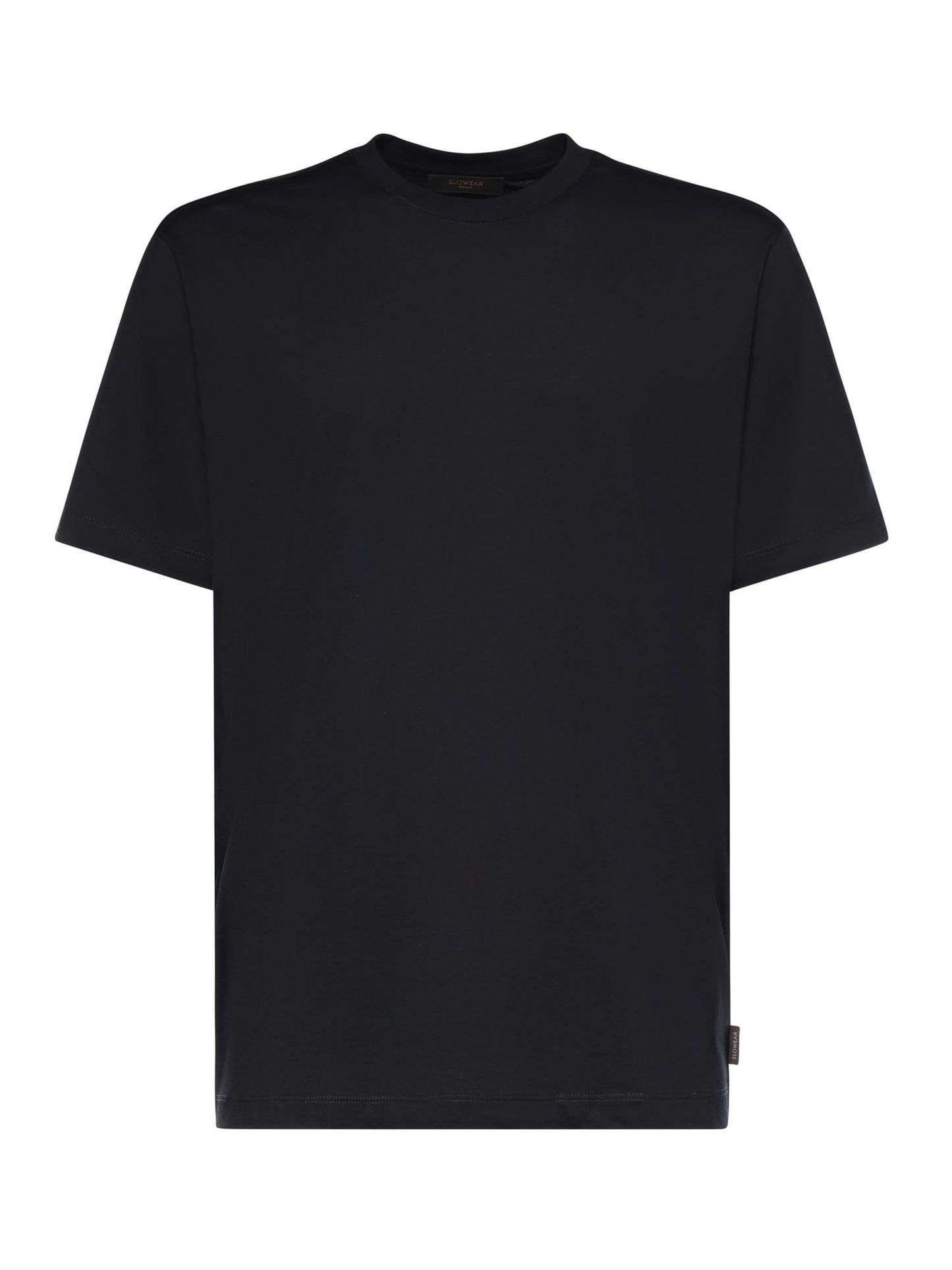 T-shirt in cotone e seta