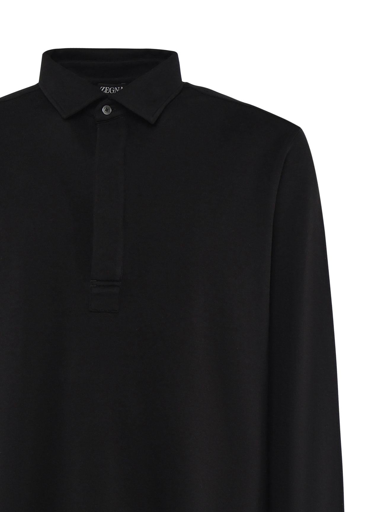 Maglia polo a maniche lunghe