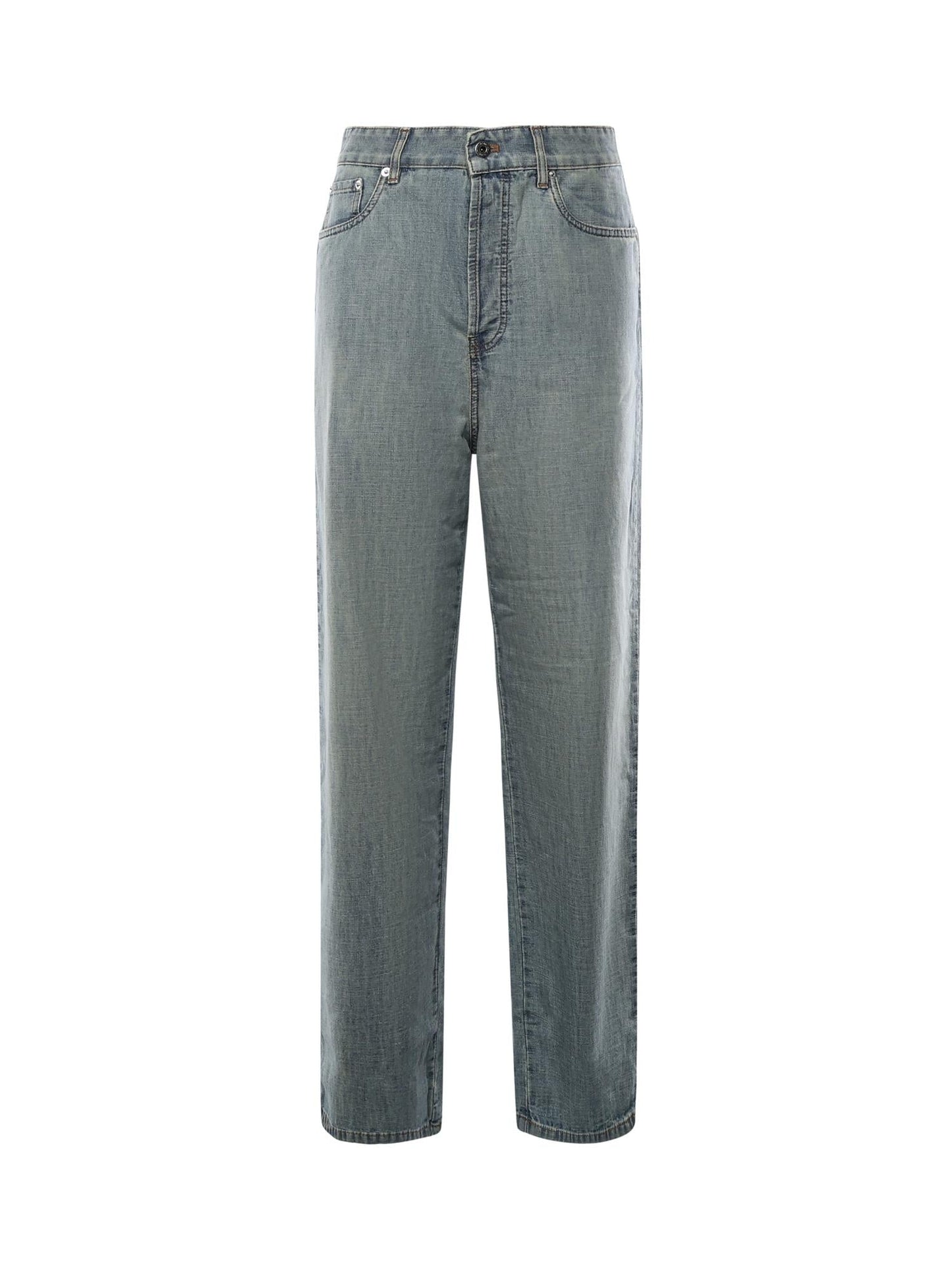 Jeans in chambray
