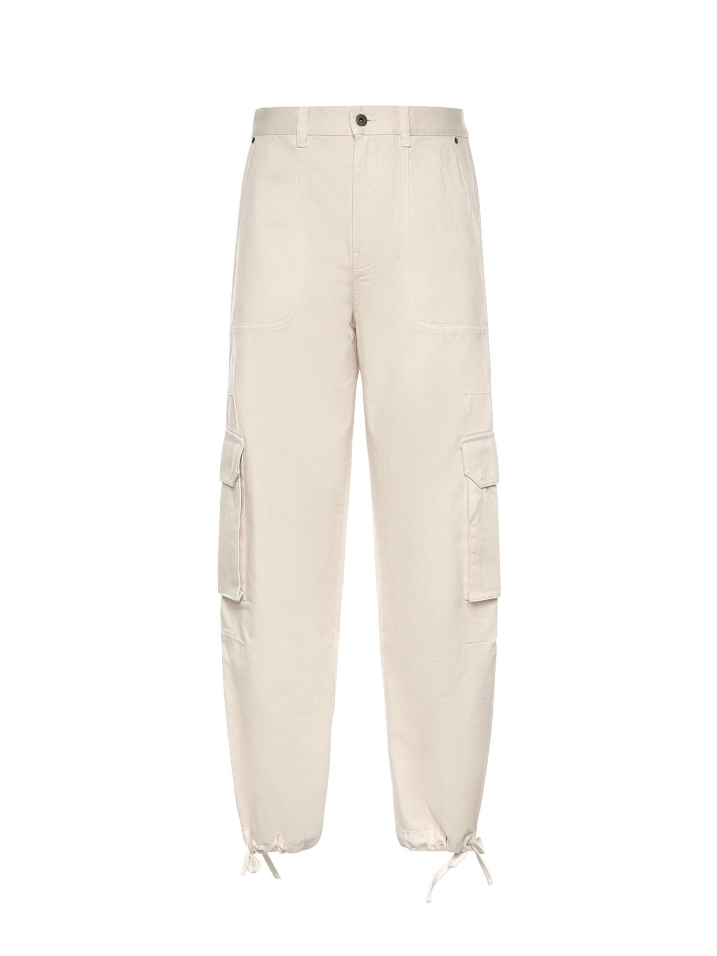 Pantaloni cargo in cotone