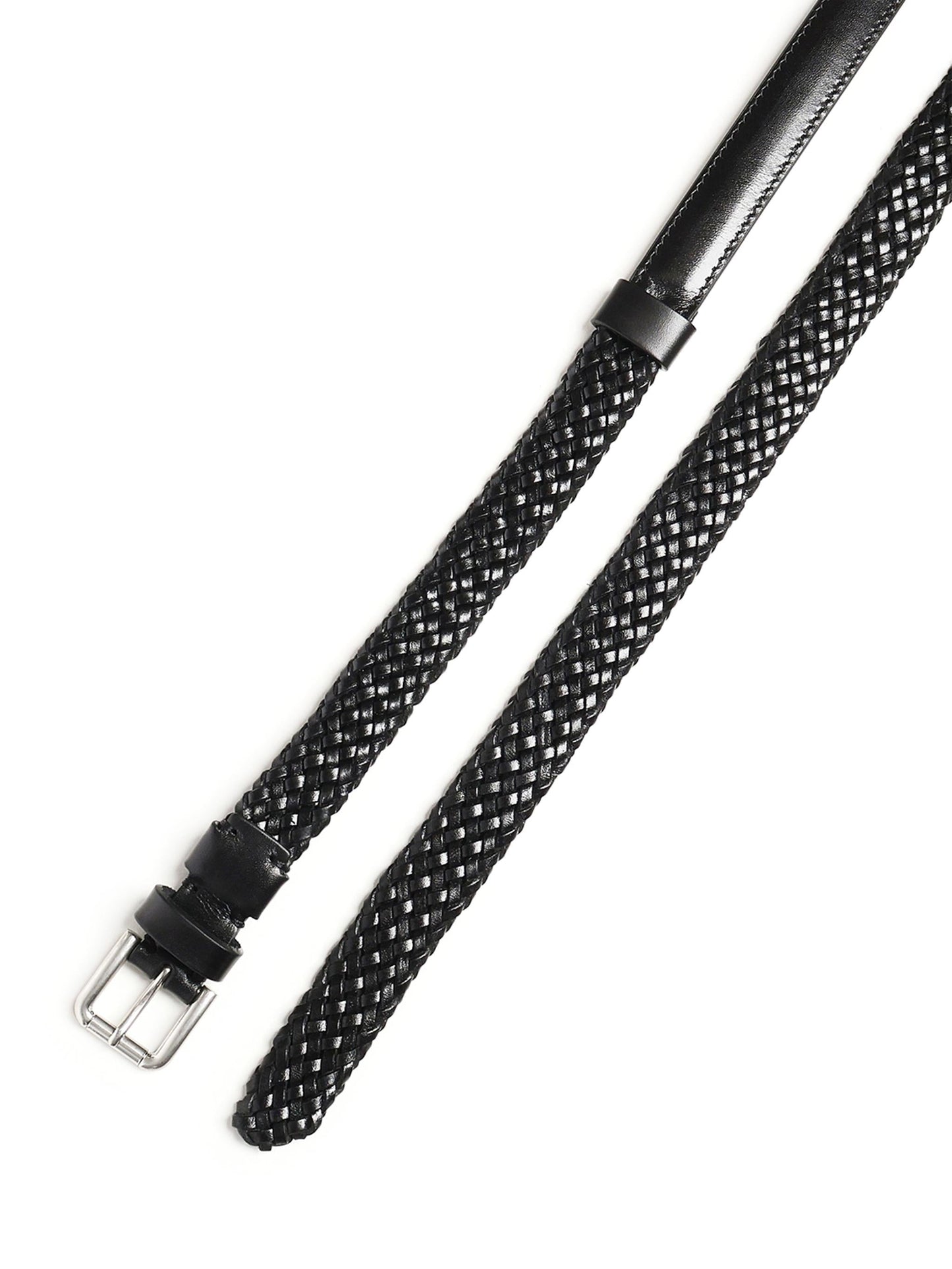 Cintura in pelle con fibbia