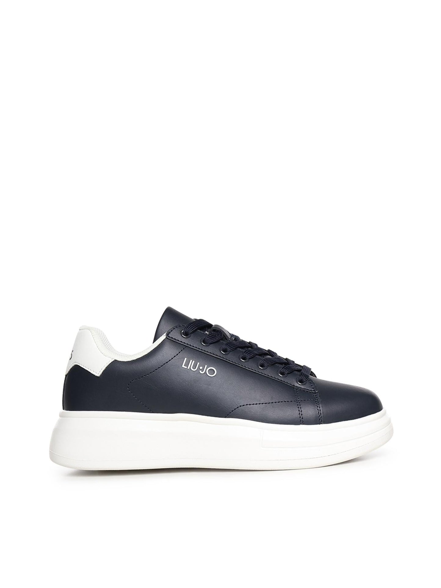 Sneakers platform con logo