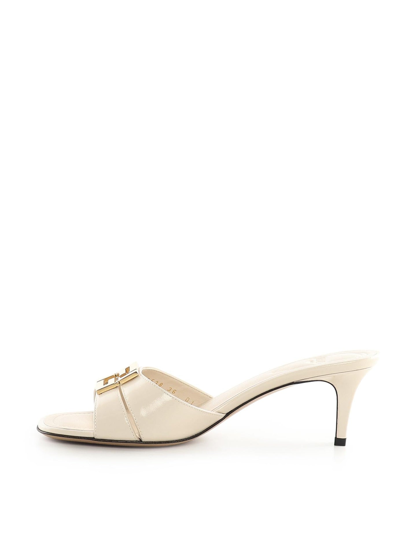 Sandalo Fendi FFold in pelle