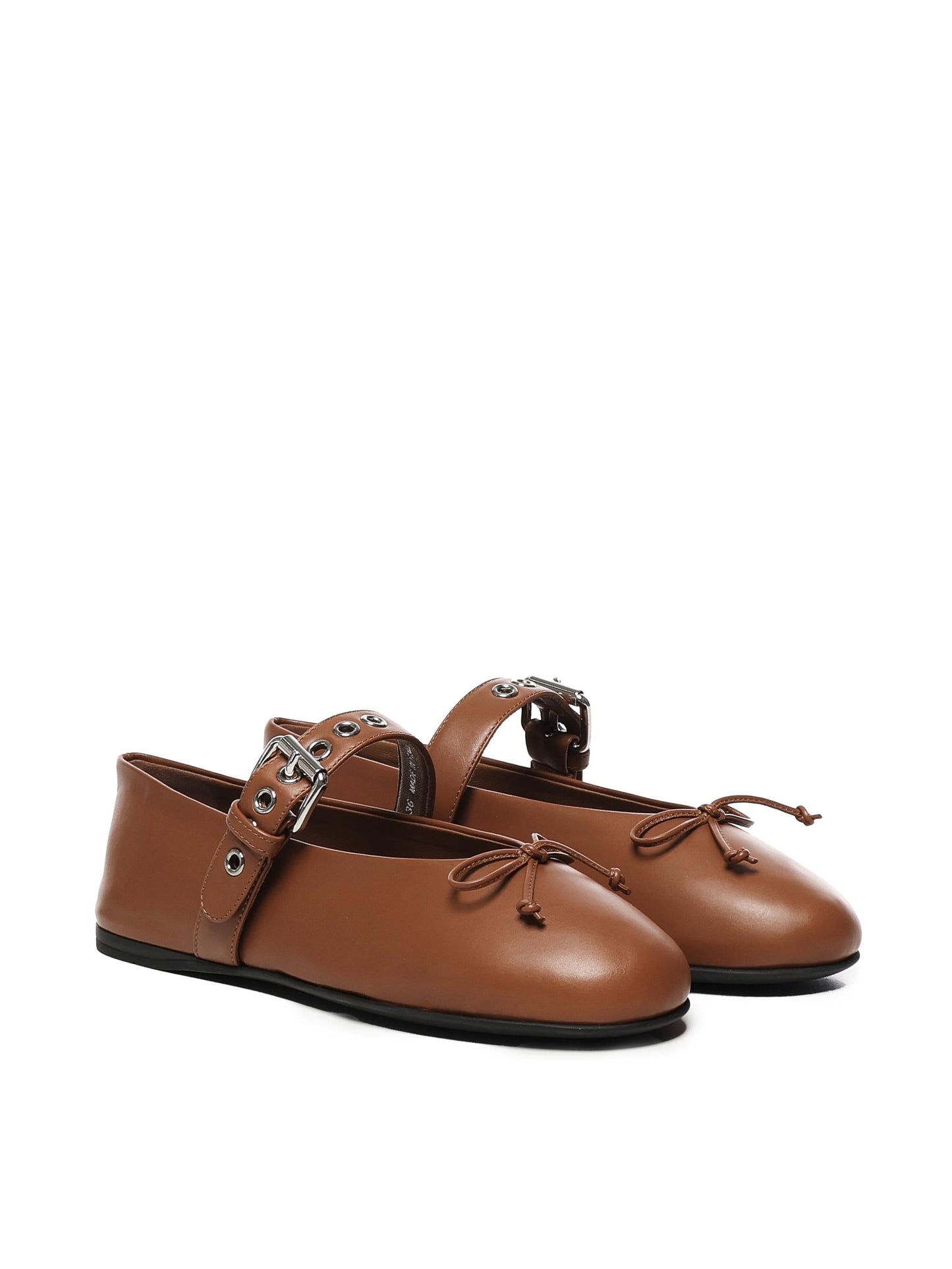 Ballerine in pelle