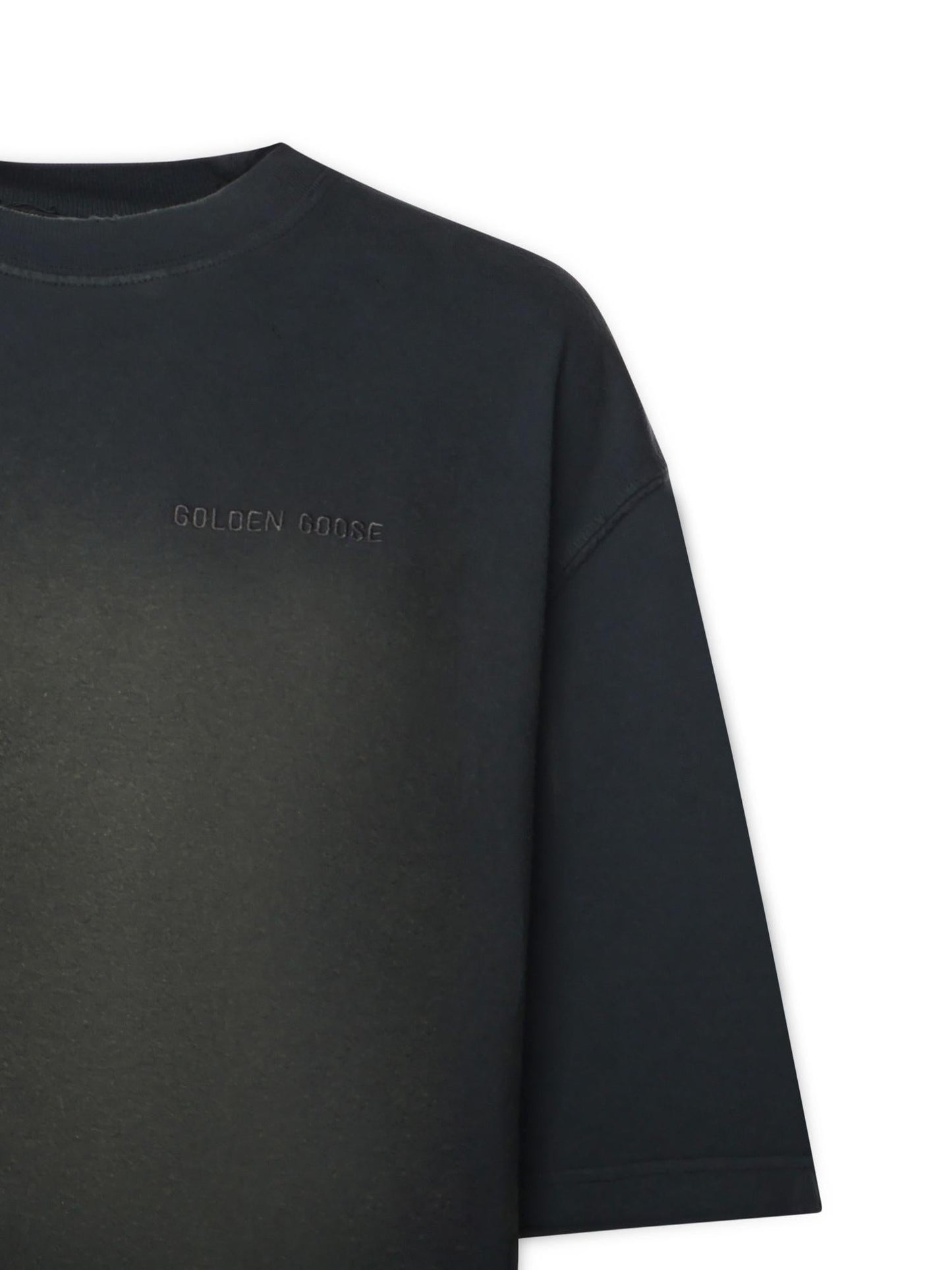 T-shirt in jersey di cotone con logo