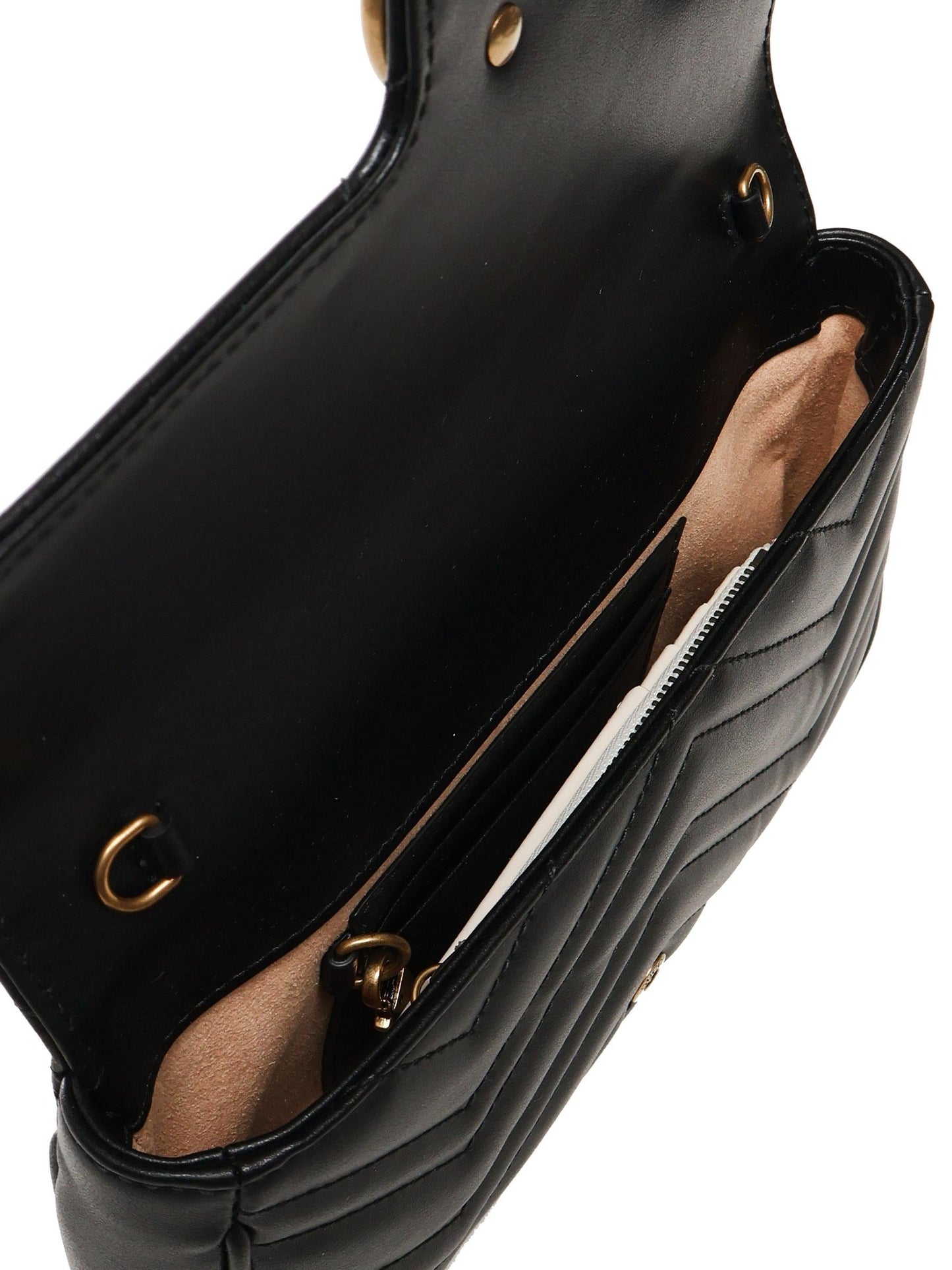 Borsa a spalla GG Marmont piccola in pelle