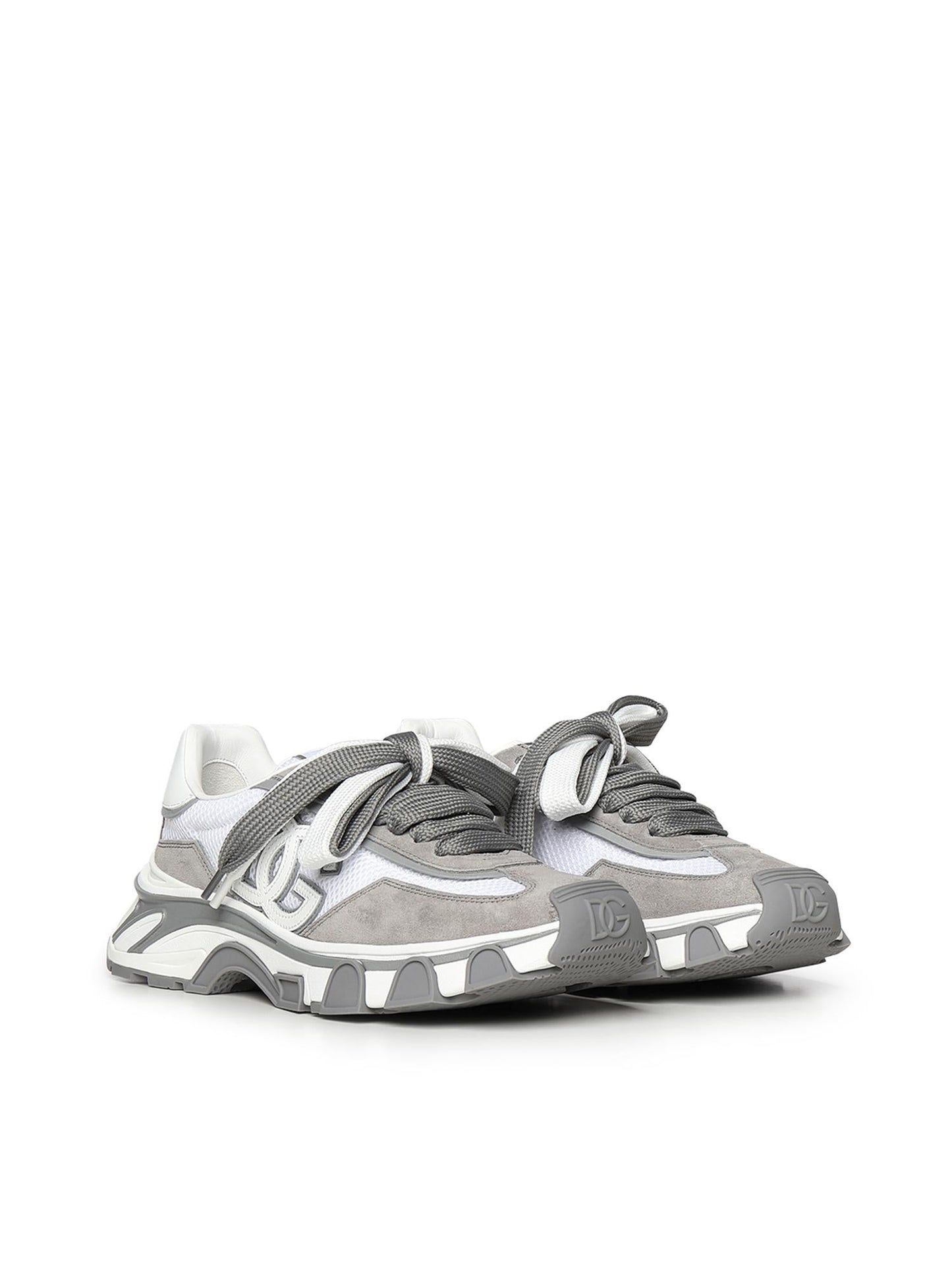 Sneaker DG Country Road in pelle e tessuto