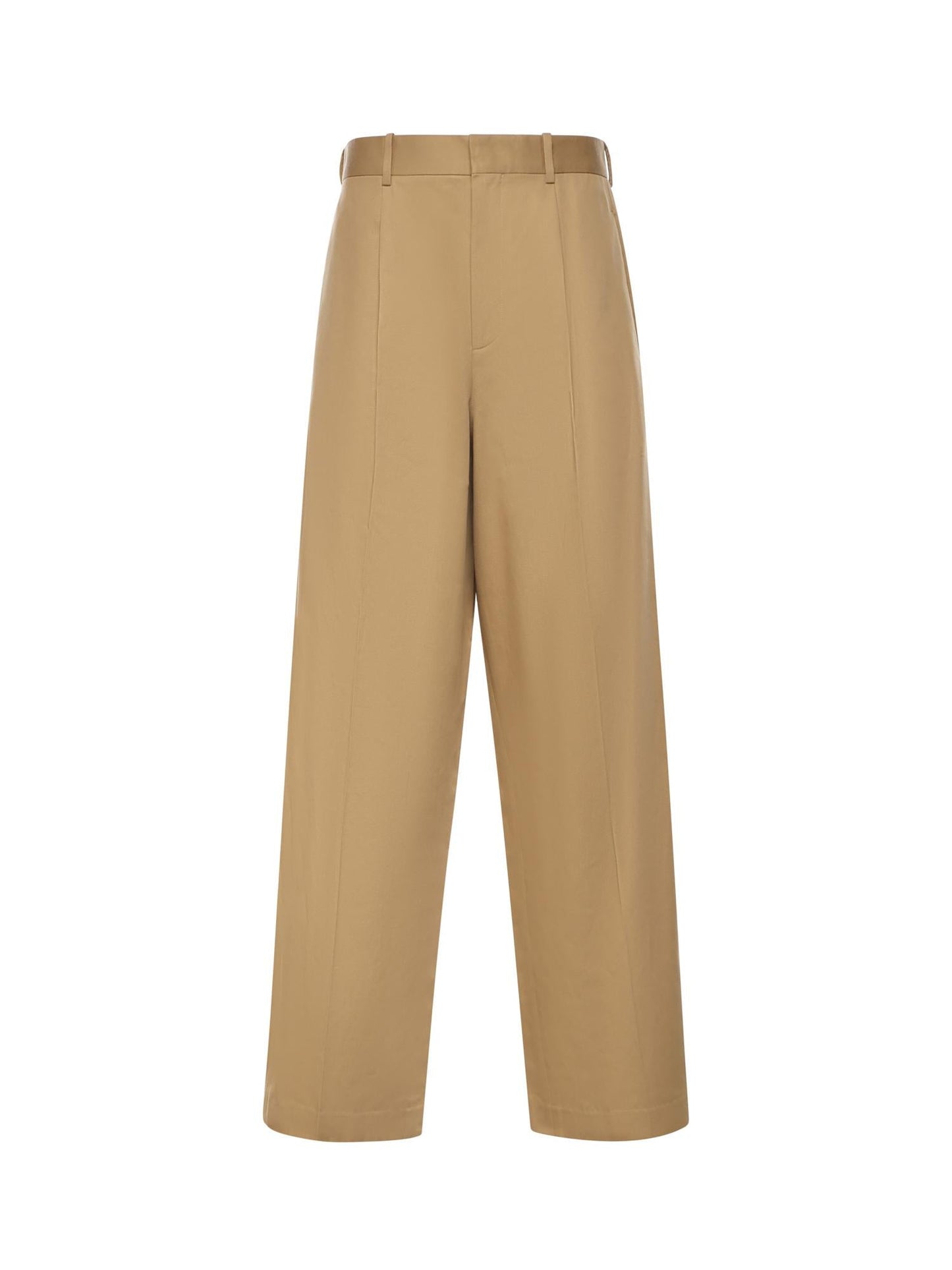 Pantaloni a gamba ampia in cotone
