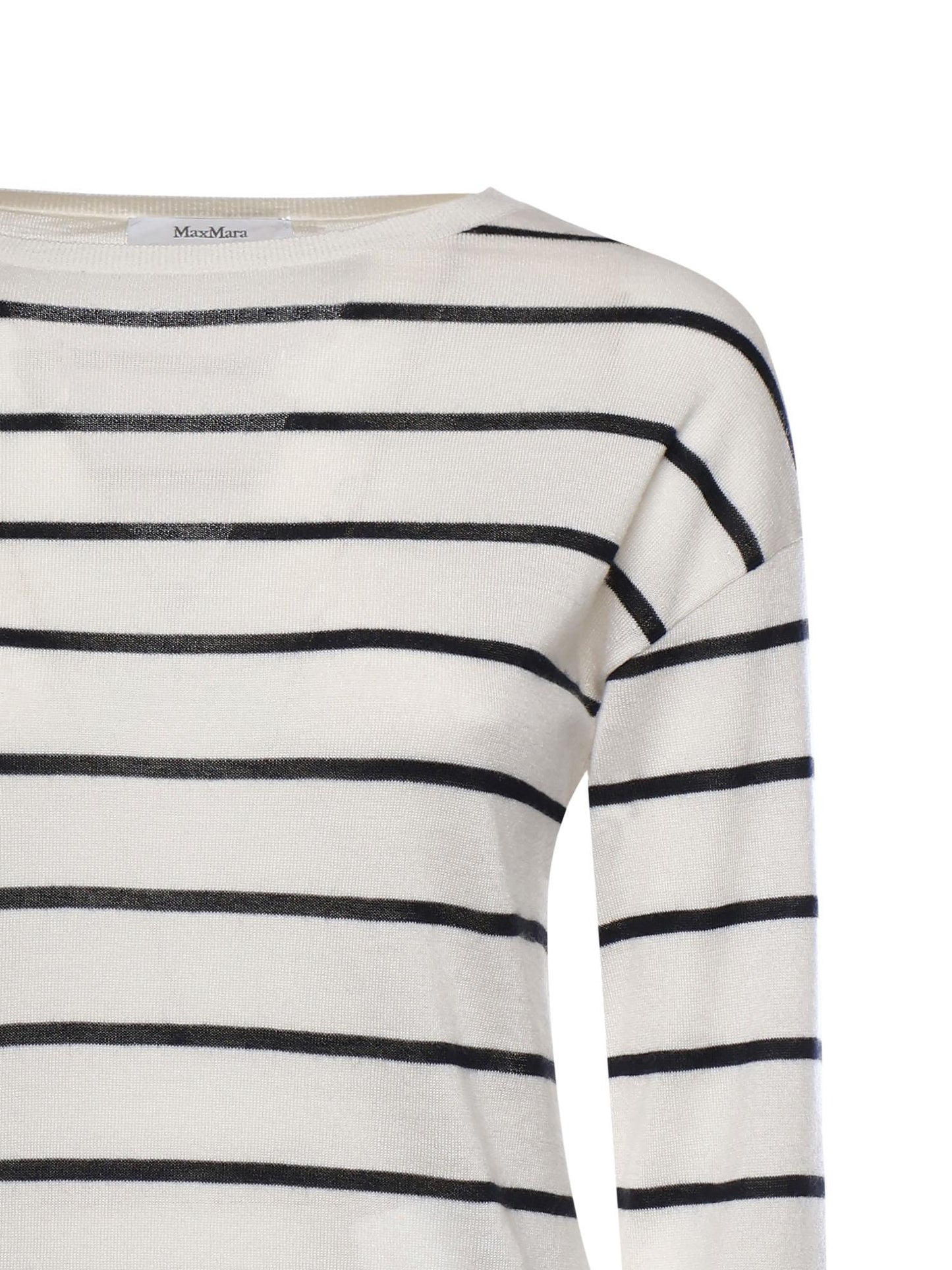Maglia in filato di cashmere e seta