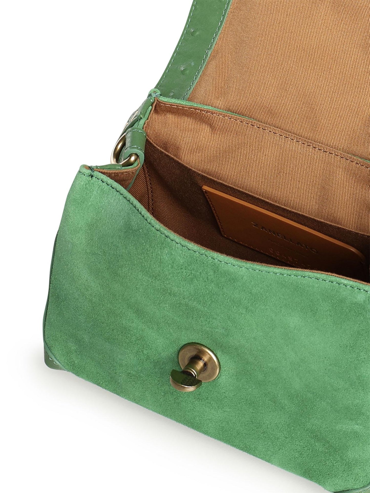 Borsa Postina® Baby in pelle Zashmere® e cactus