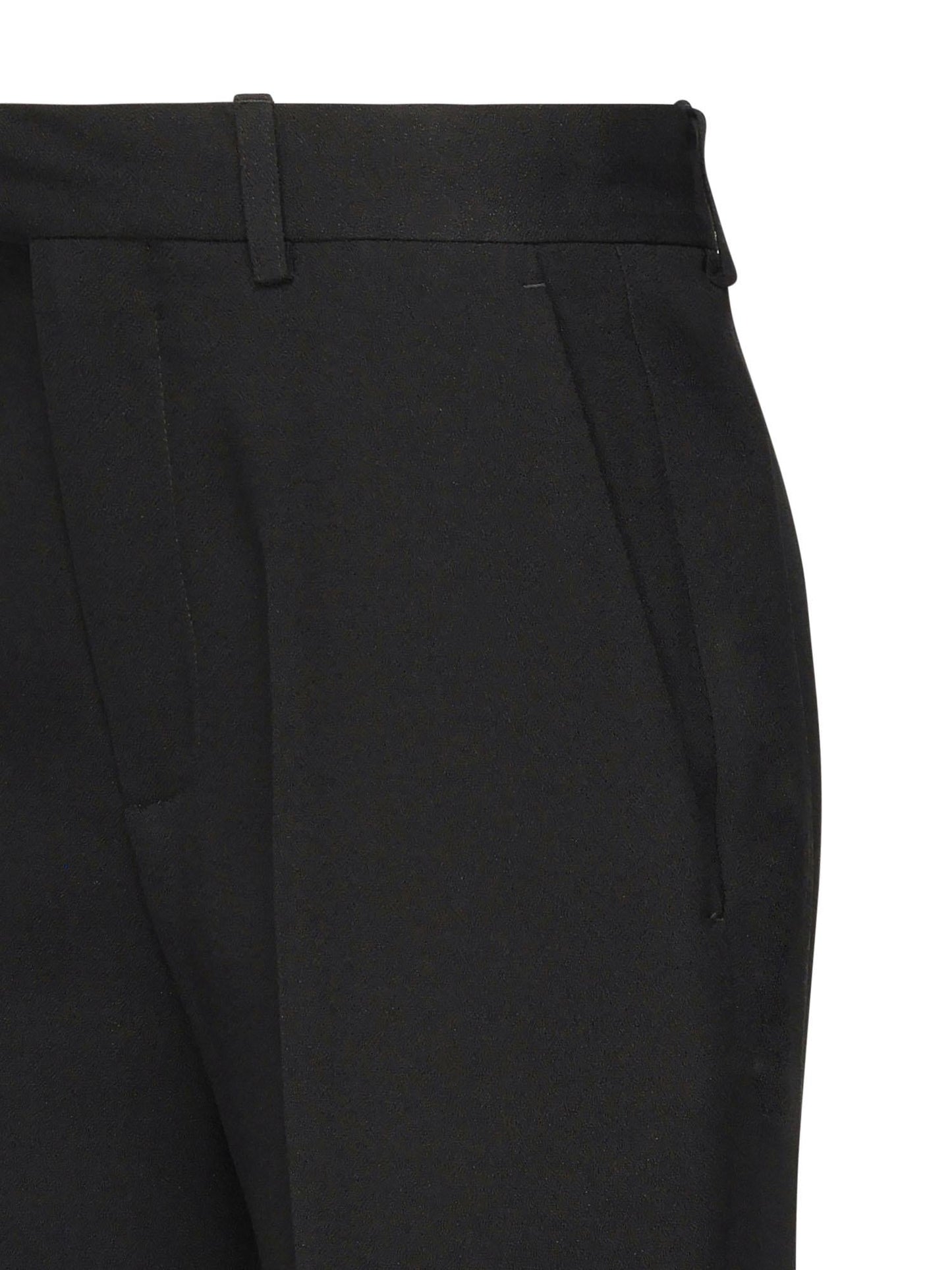 Pantalone svasato in viscosa
