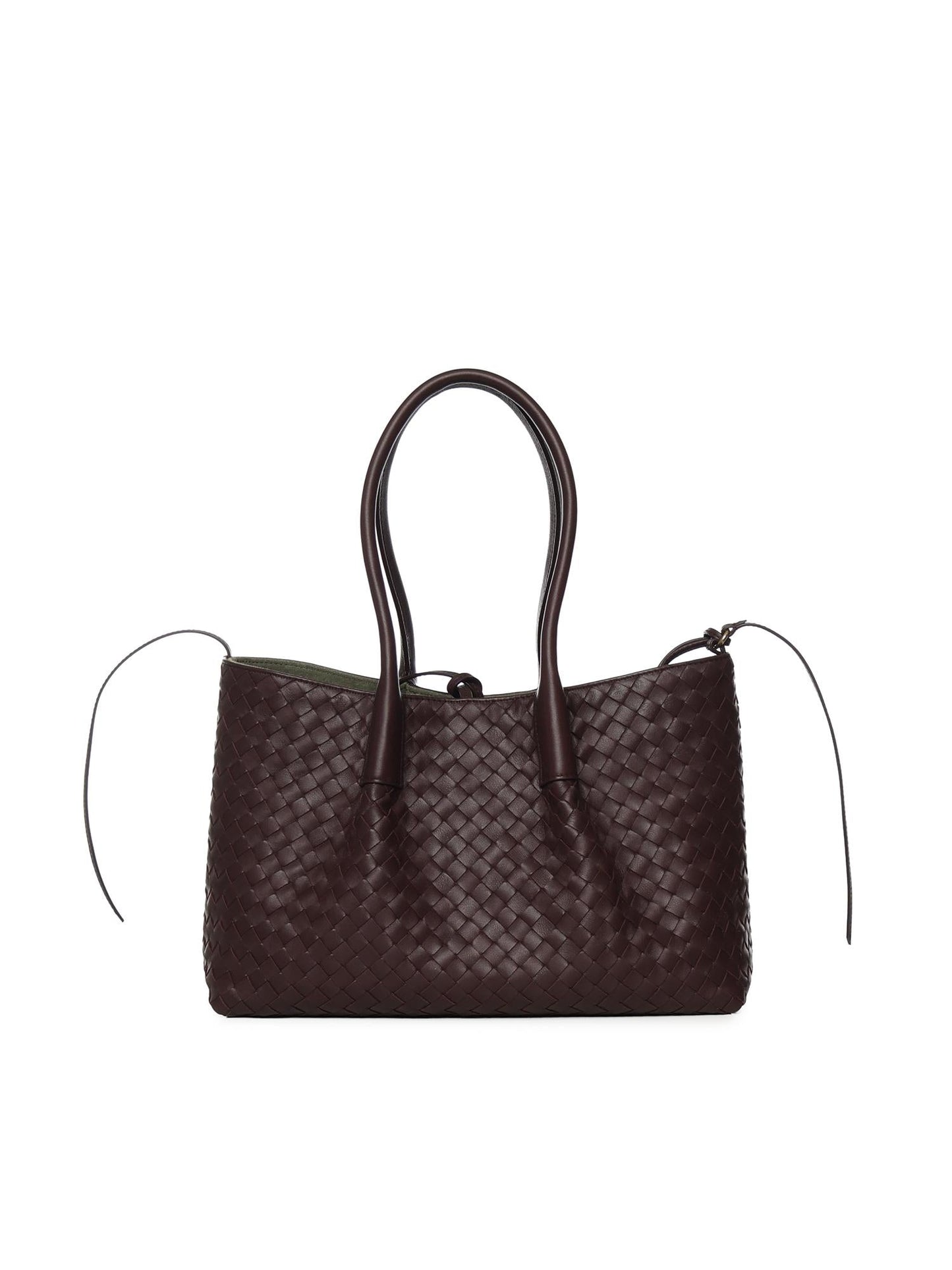 Borsa tote Pinacoteca in pelle