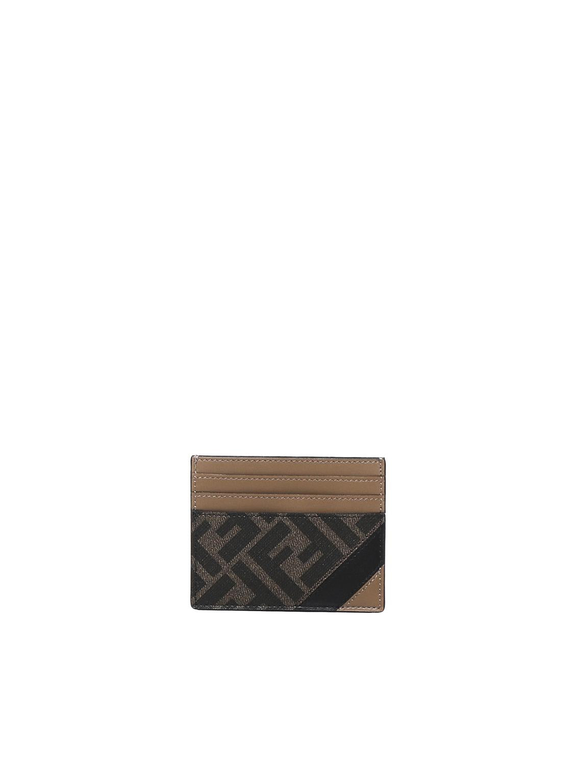 Portacarte Fendi Diagonal