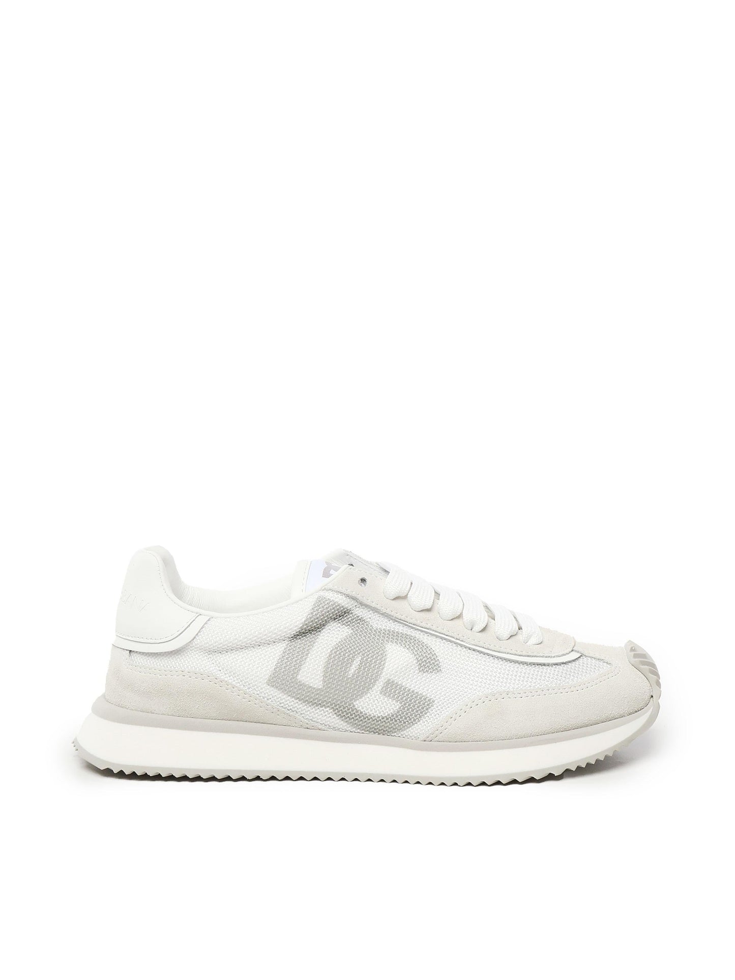 Sneaker DG cushion in mix materiali