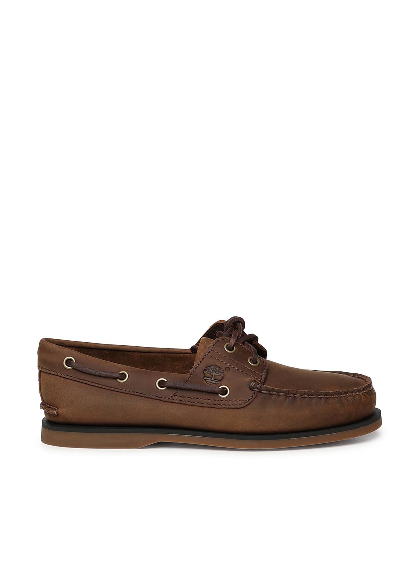 Scarpa da barca in pelle