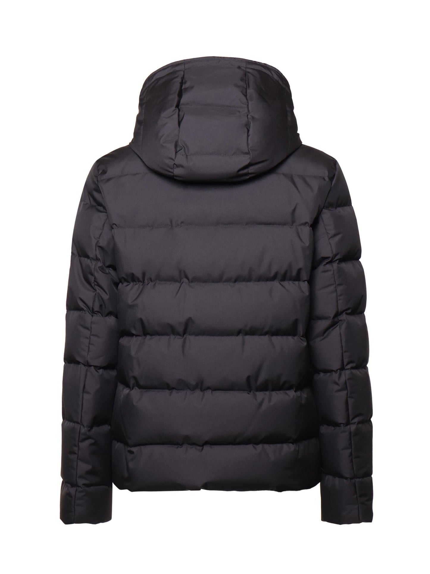 Giubbotto double front piuma in nylon