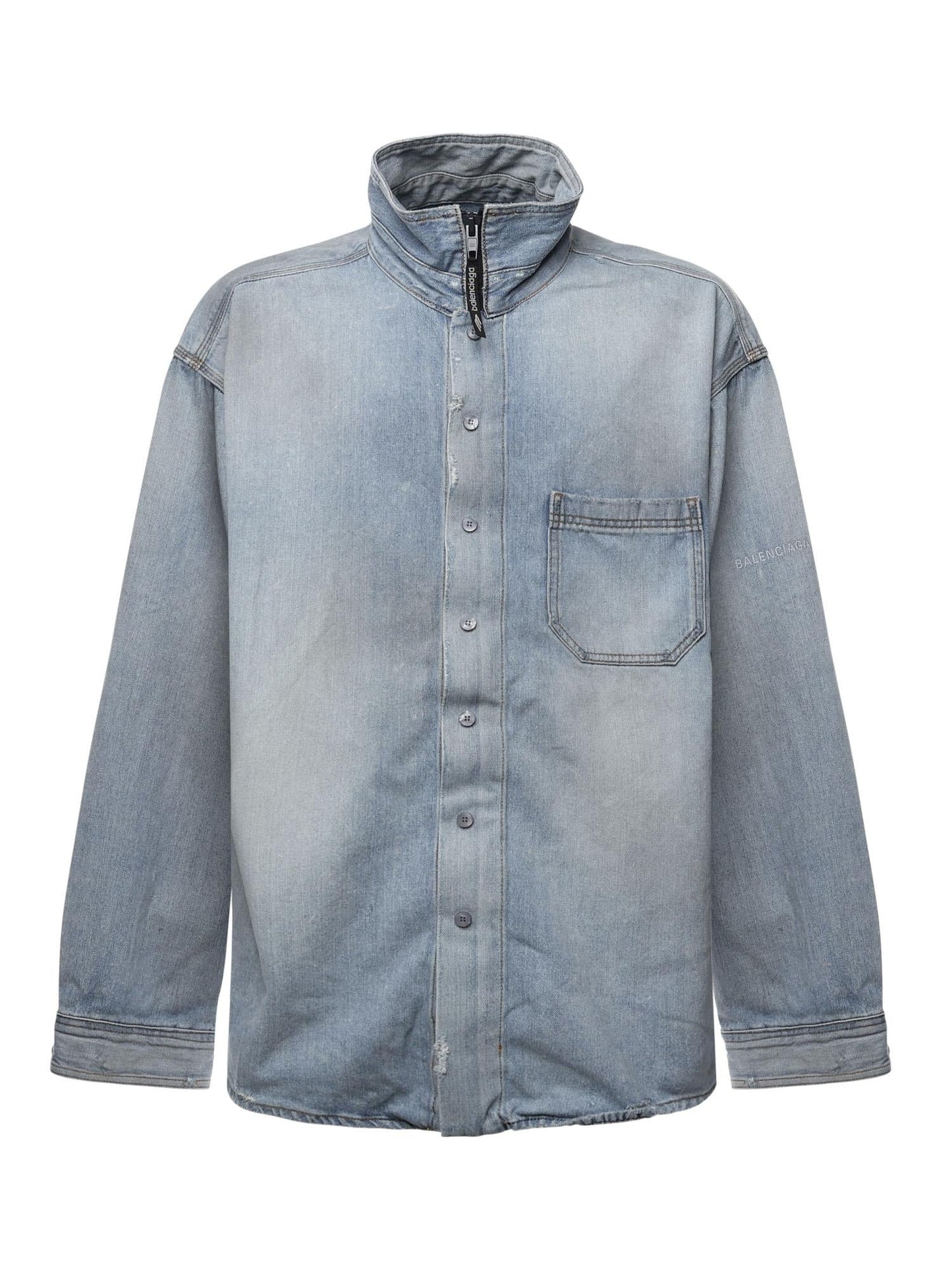 Camicia in denim di cotone