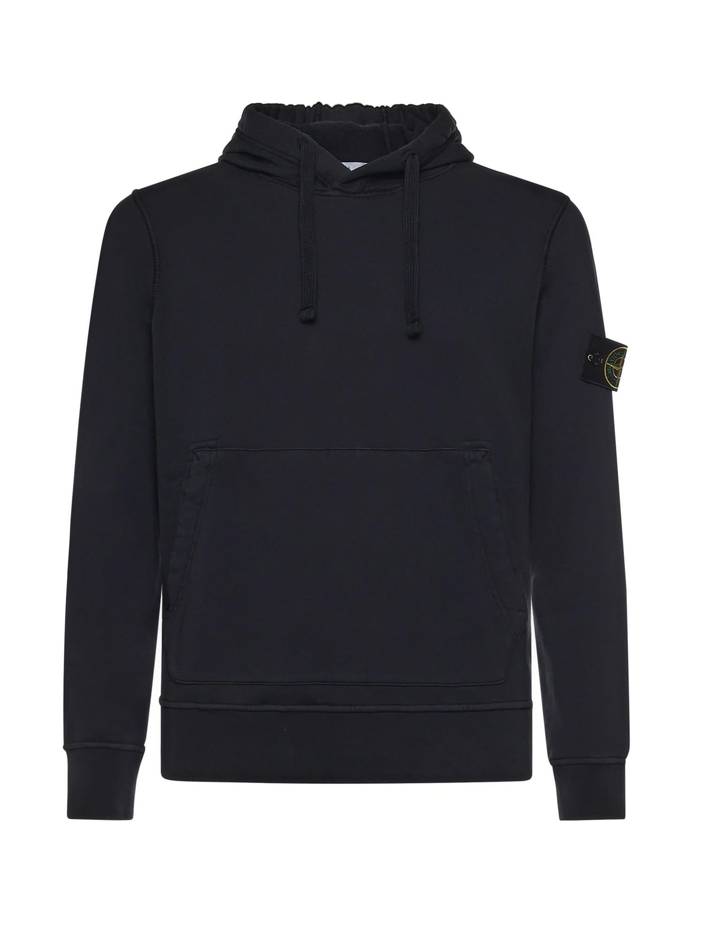 Felpa con logo in cotone
