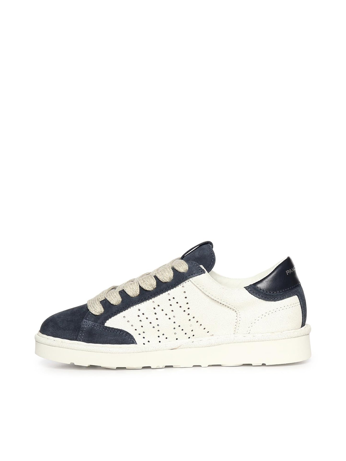 Sneaker P001 in camoscio