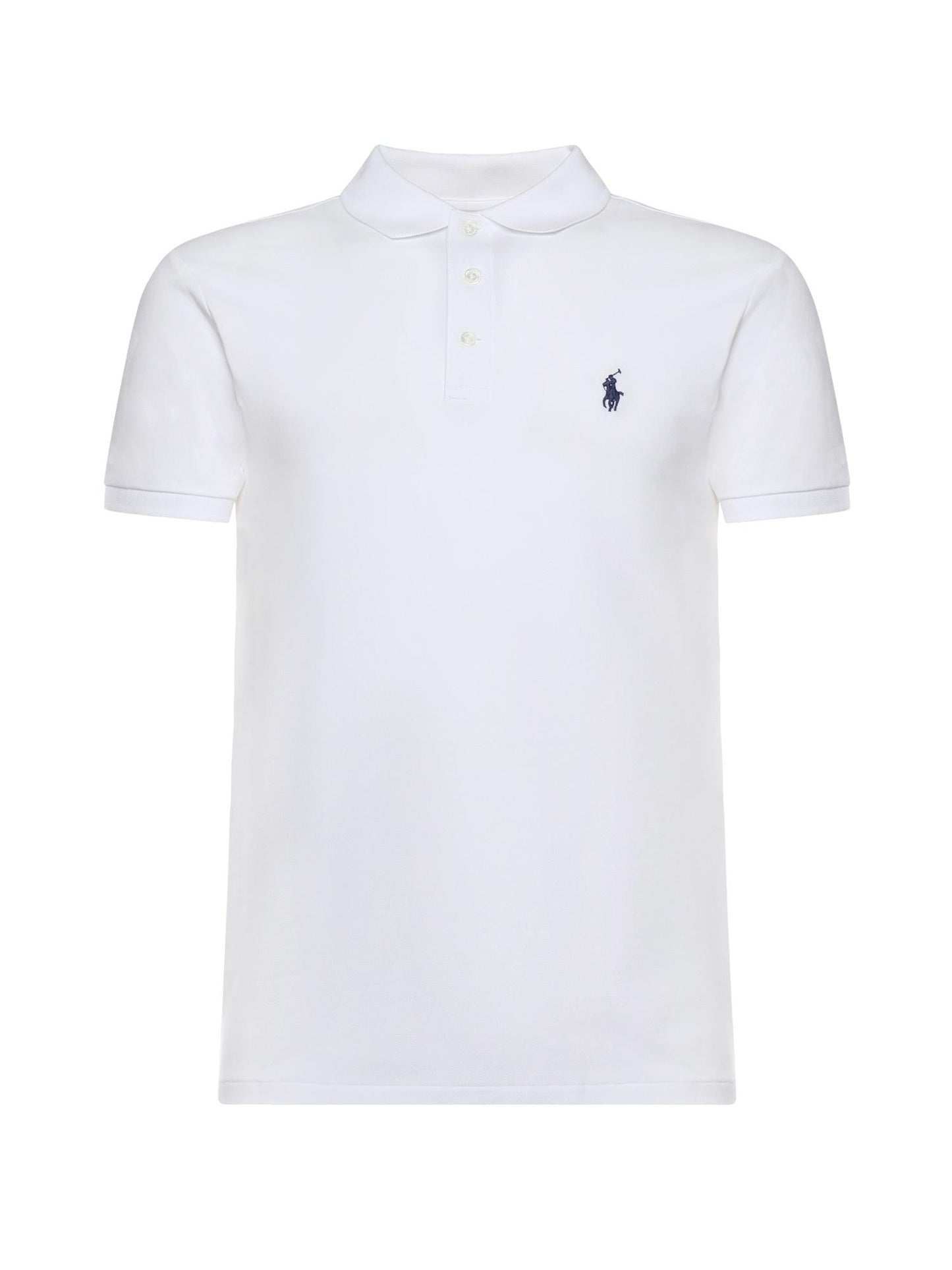 Polo in cotone con logo