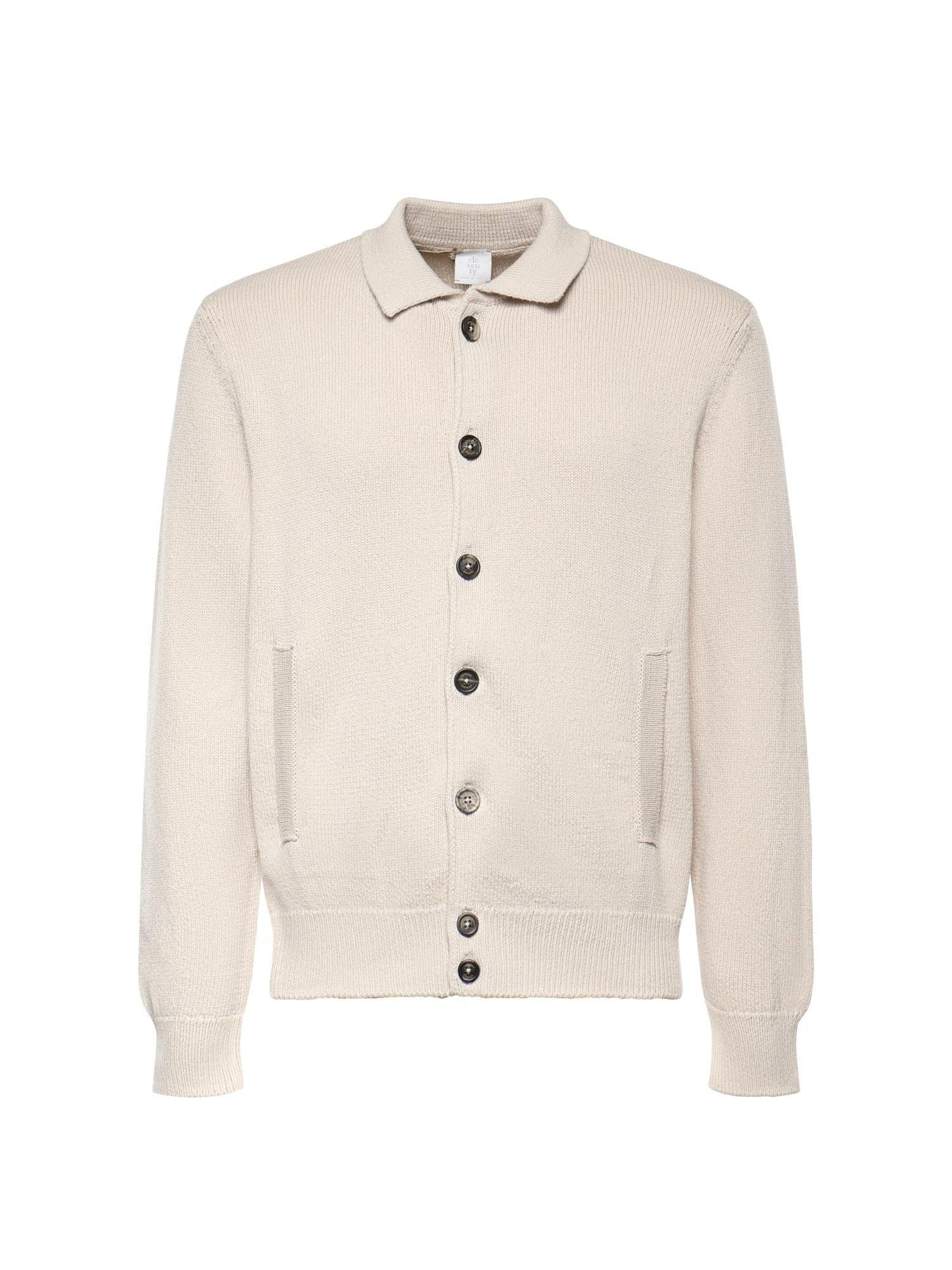 Cardigan in cotone e seta