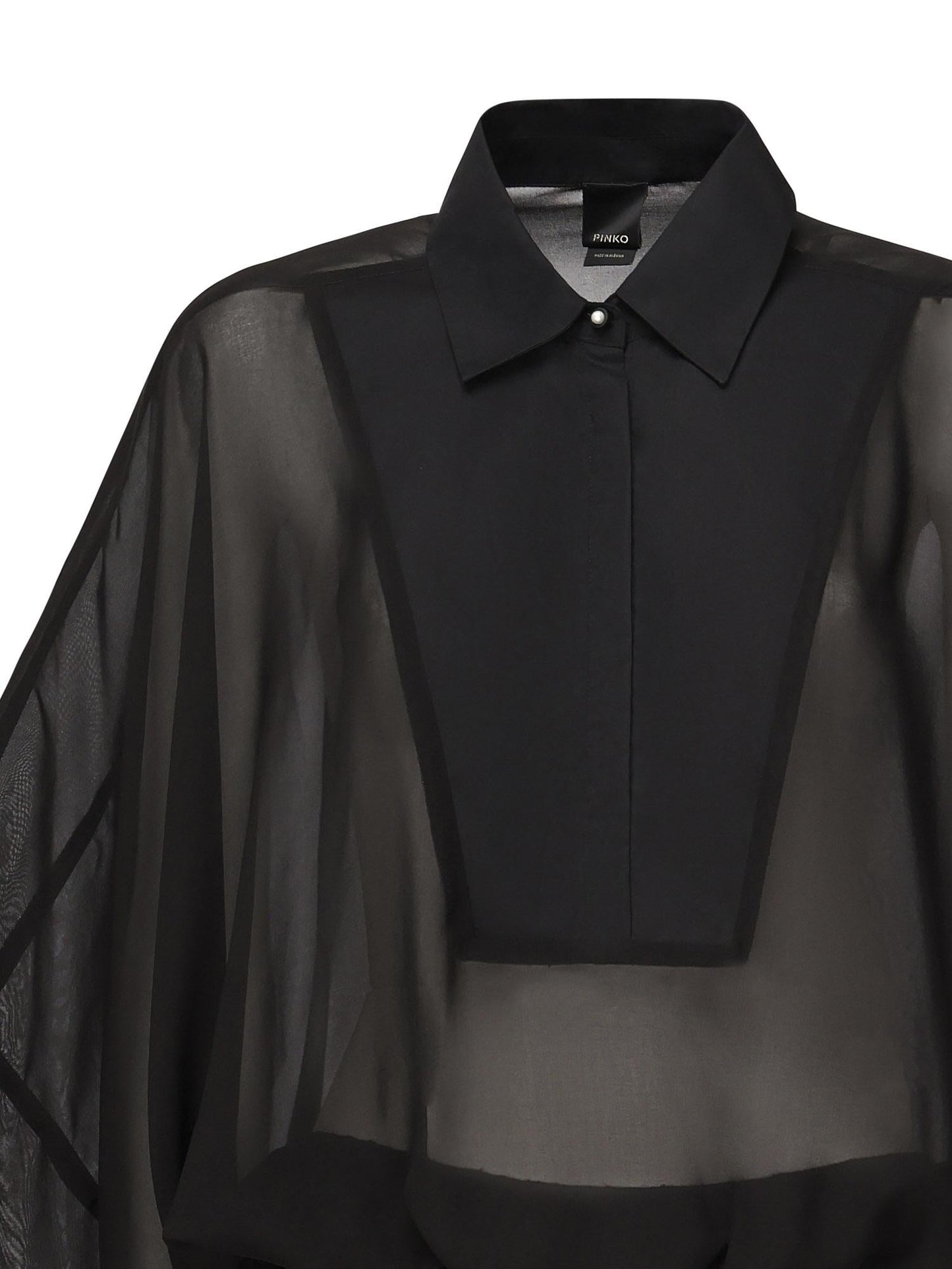 Body in chiffon e popeline