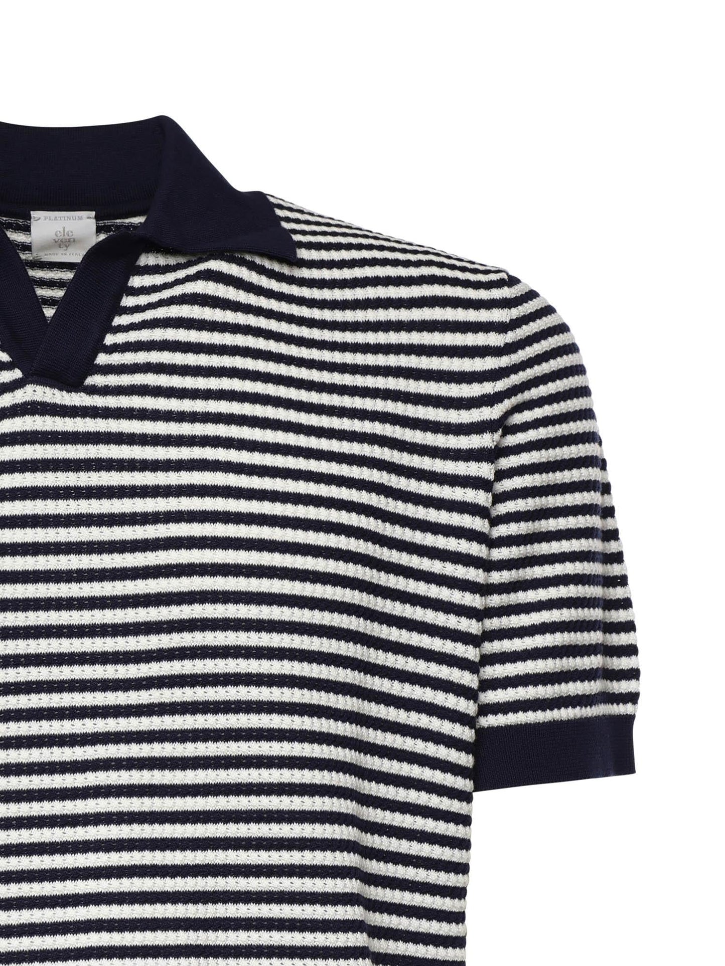 Polo a righe in cotone