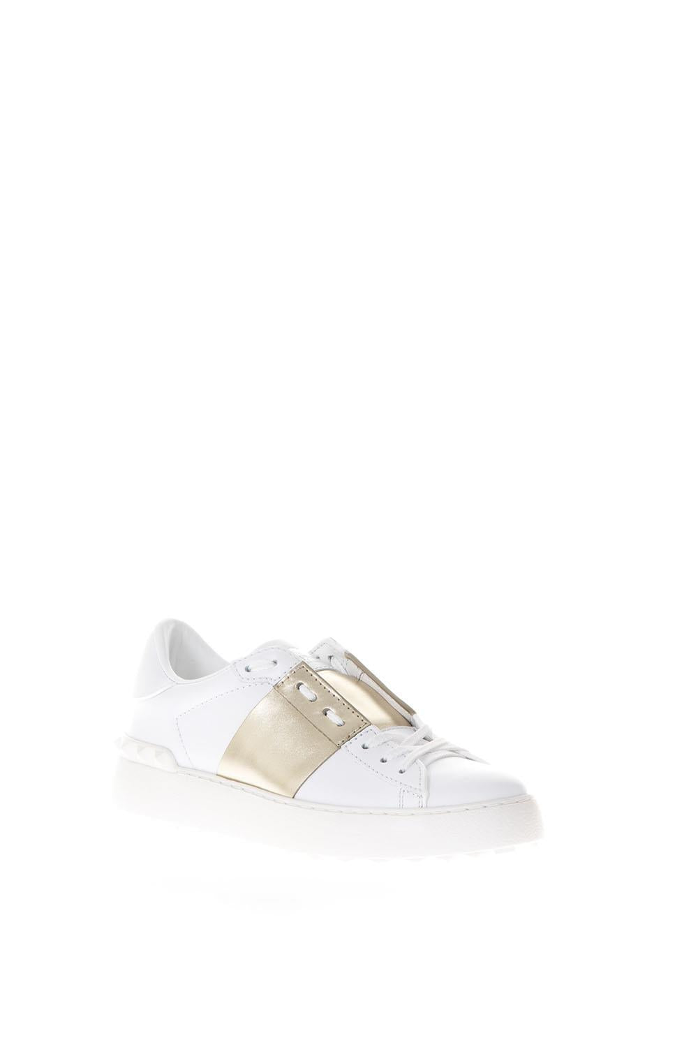 Sneaker Open in pelle