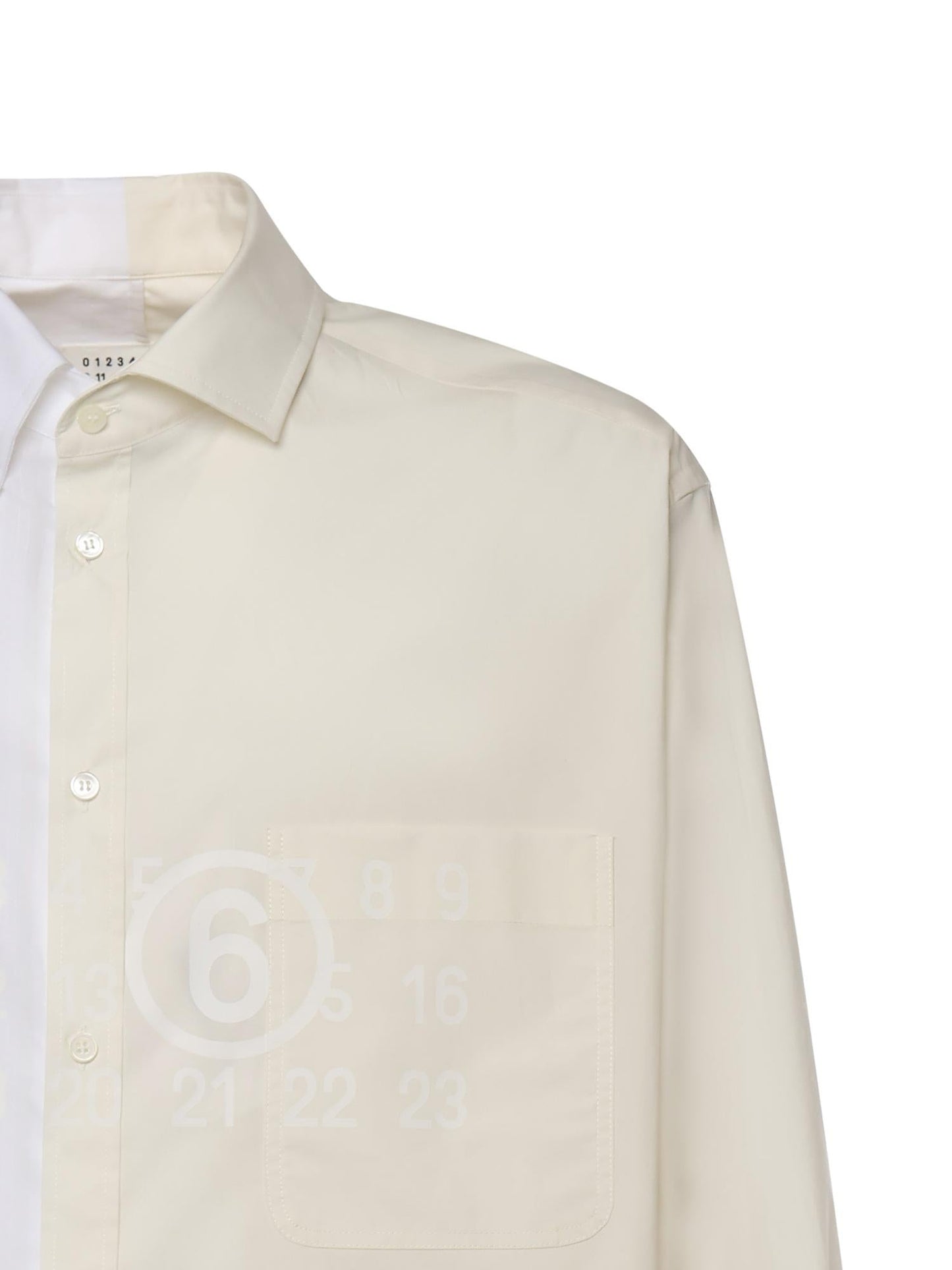 Camicia Numeric Signature MM6 in cotone