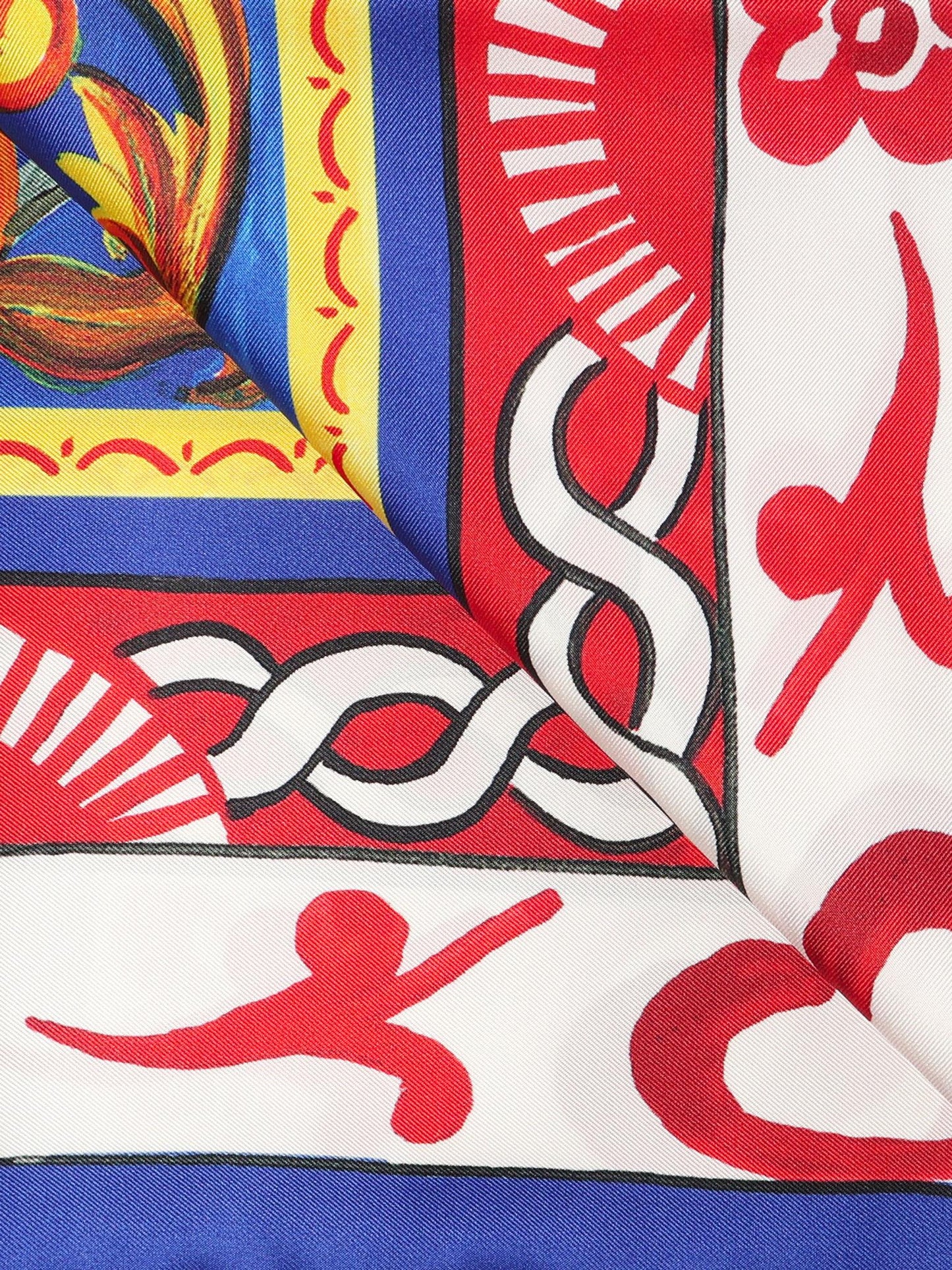 Foulard in twill di seta