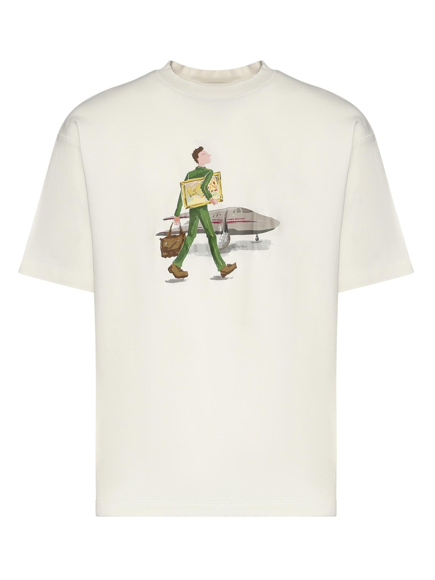 T-shirt L'Homme au tableau in cotone