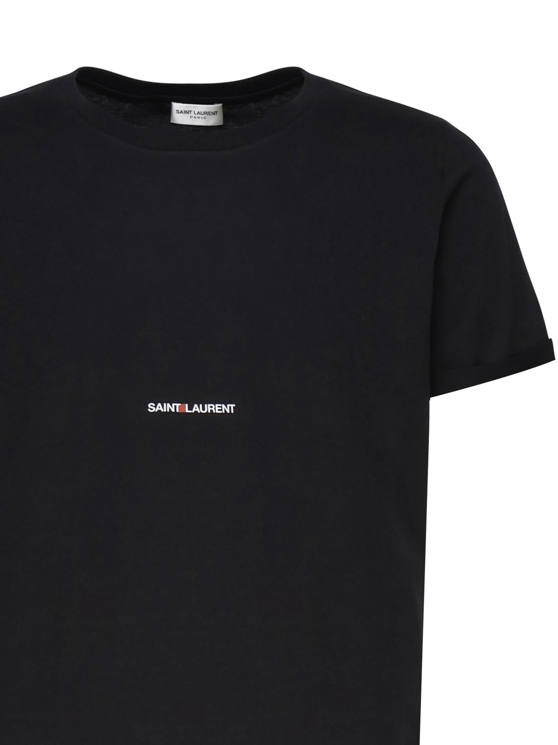 T-shirt logo in cotone