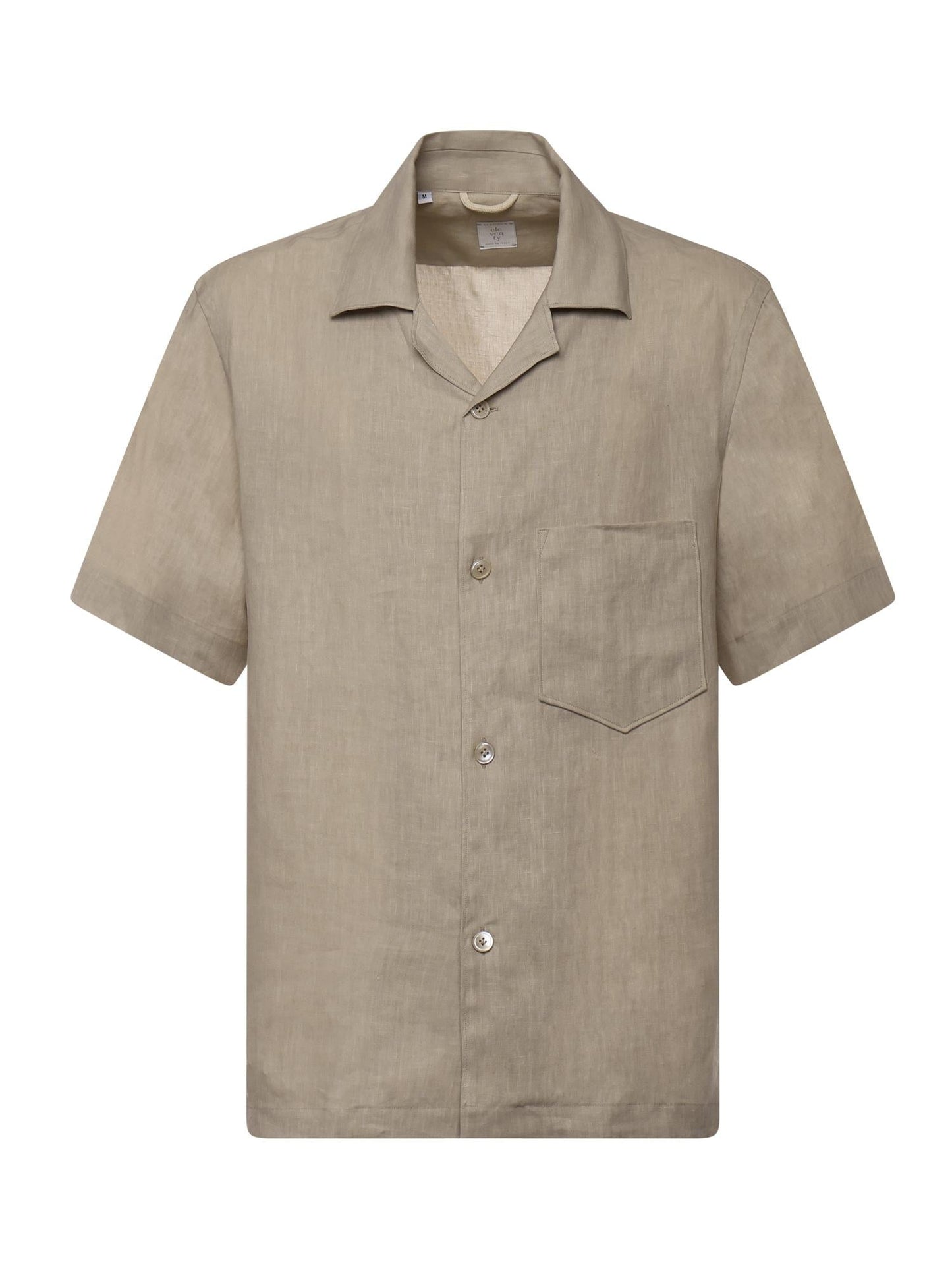 Camicia da bowling in lino
