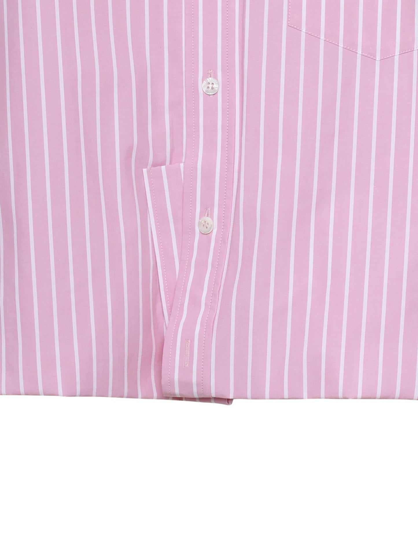 Camicia in popeline di cotone a righe
