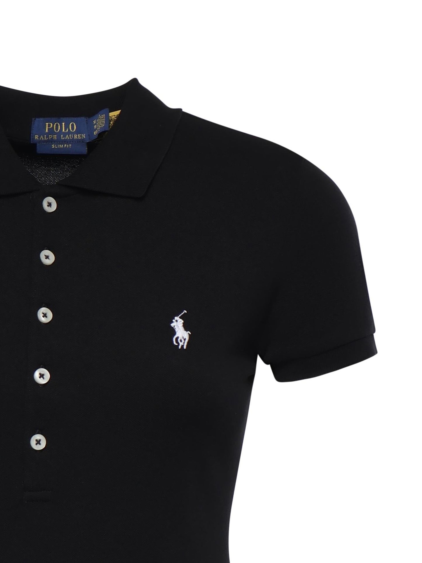 Polo in cotone con logo