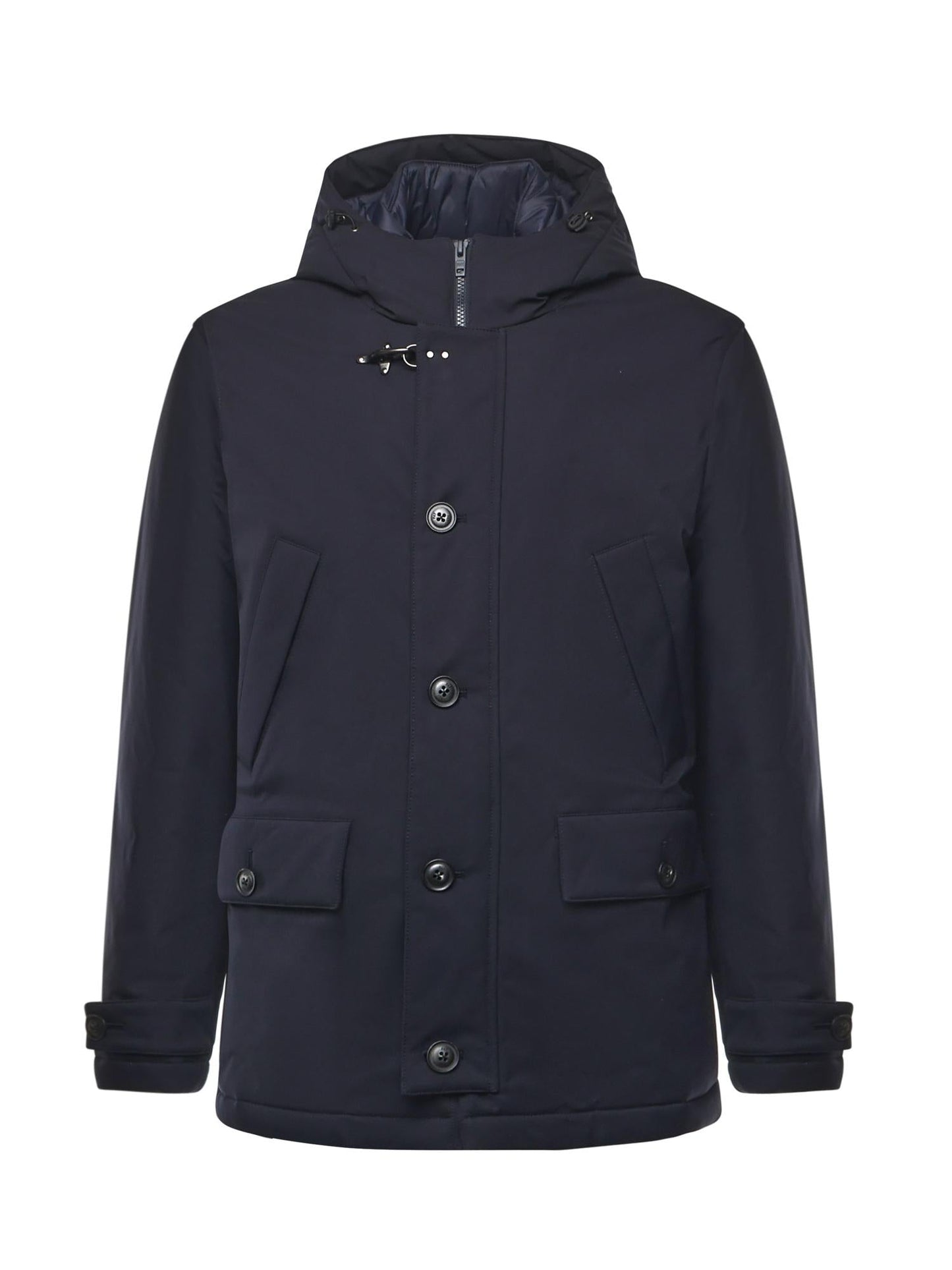 Parka corto in gabardine tecnico