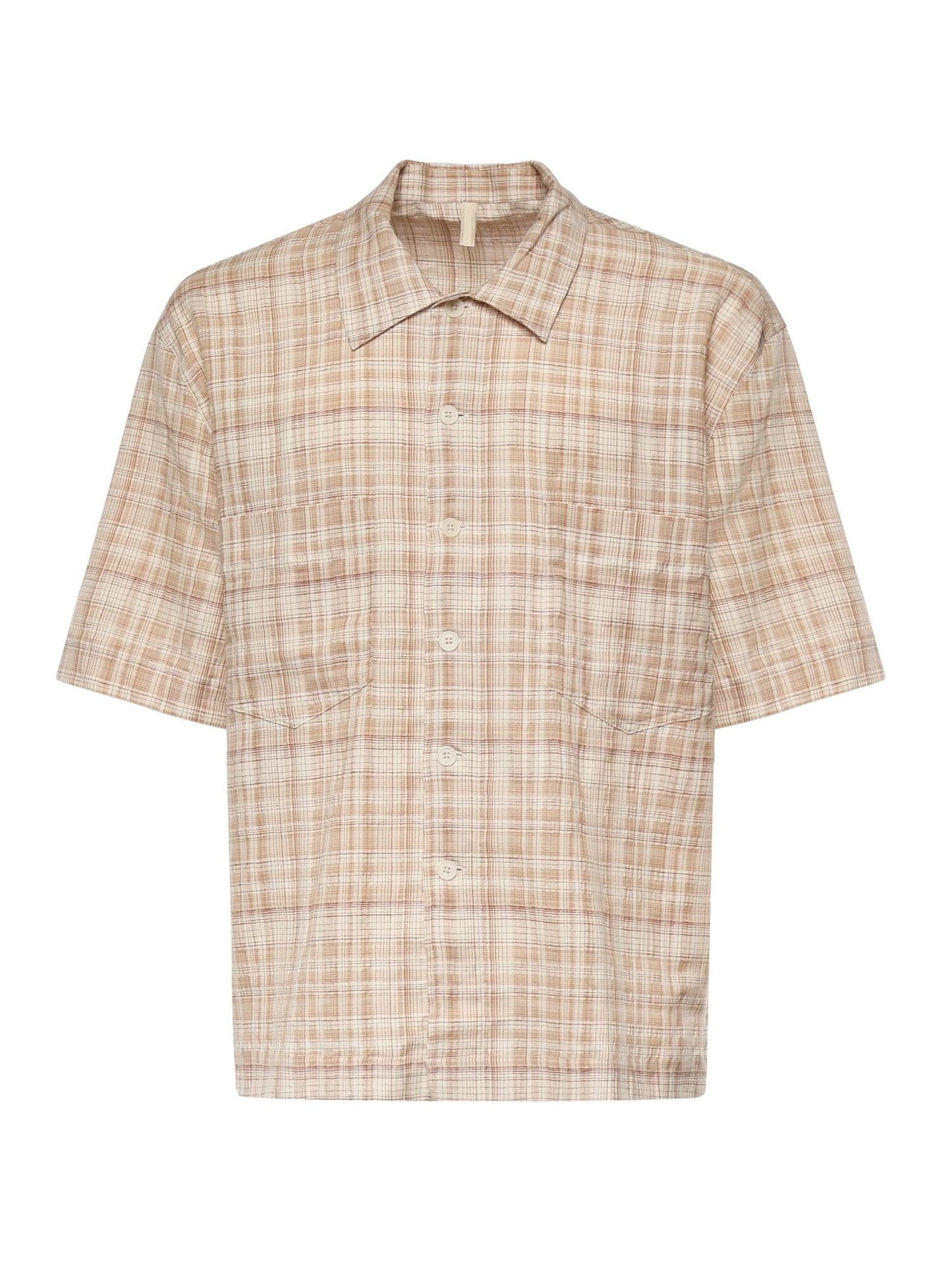 Camicia Adam in cotone e lino