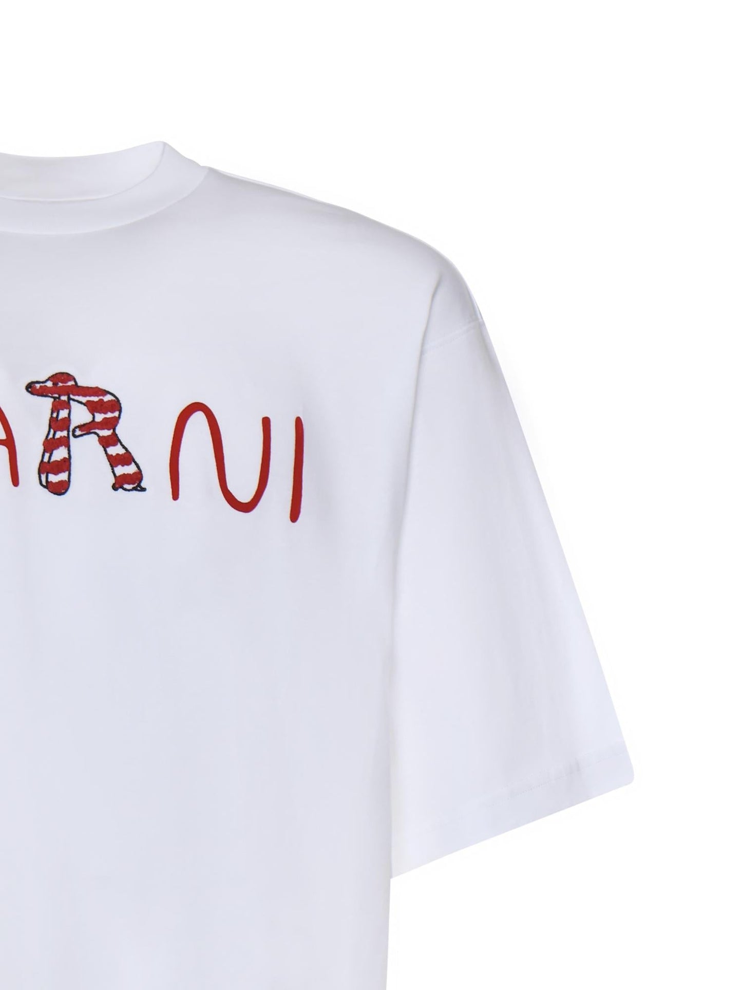 T-shirt in cotone con logo