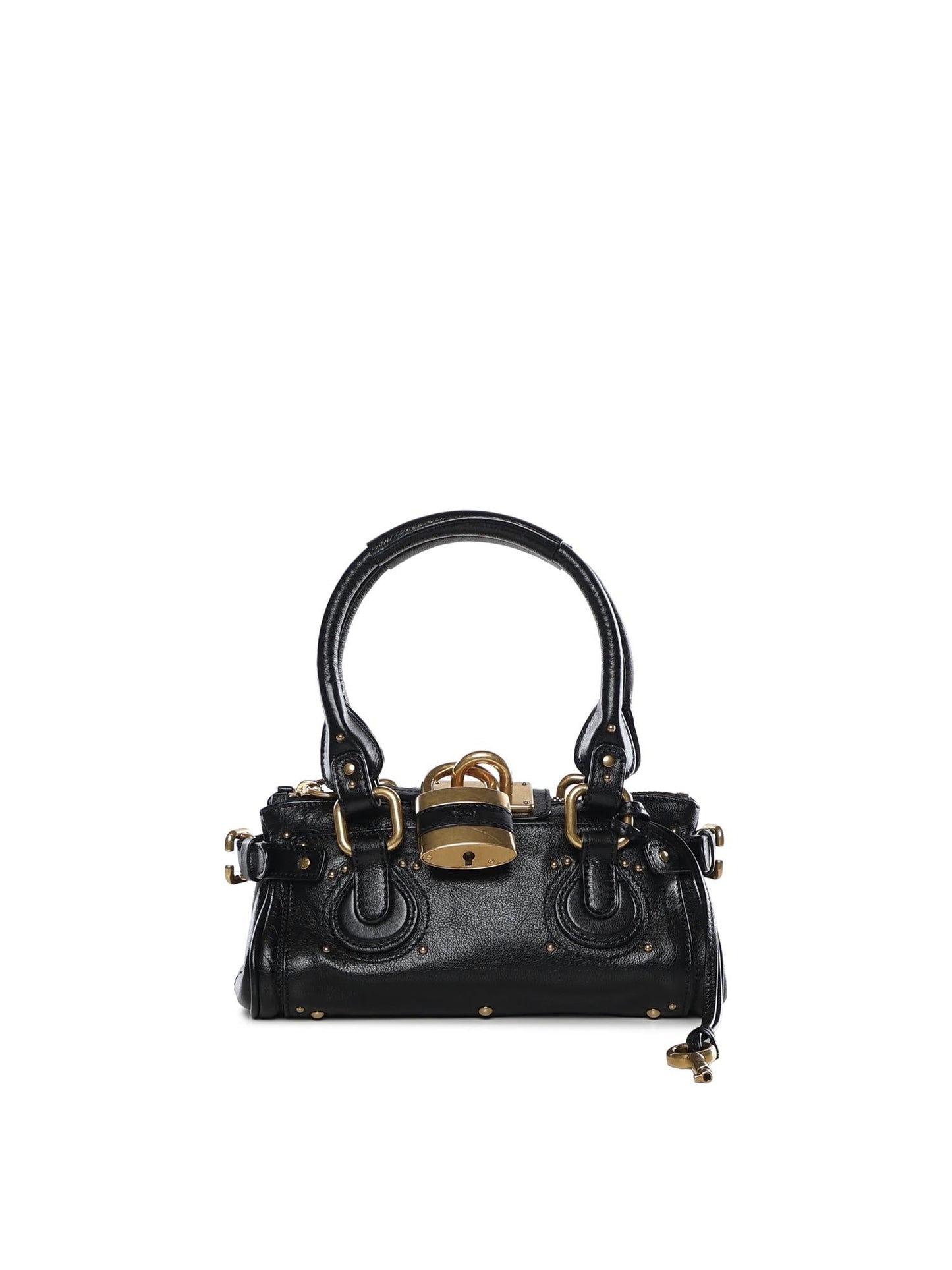 Borsa Paddington piccola in pelle granata