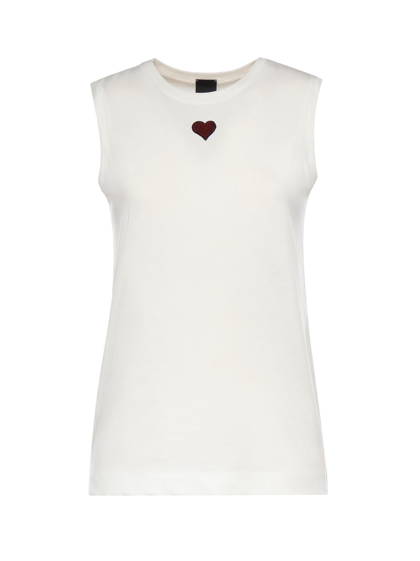 Tank top in jersey di cotone