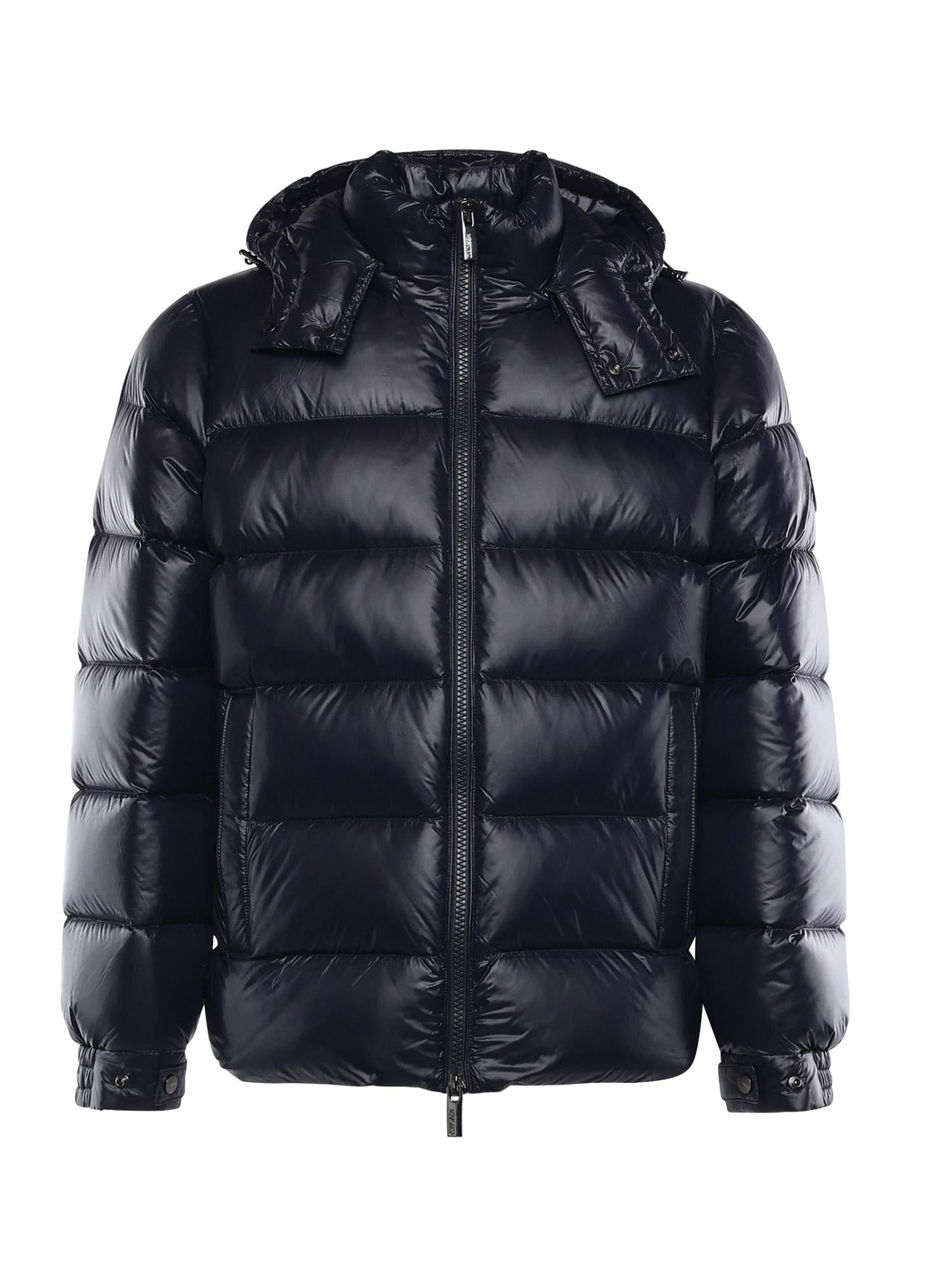 Piumino in nylon con logo