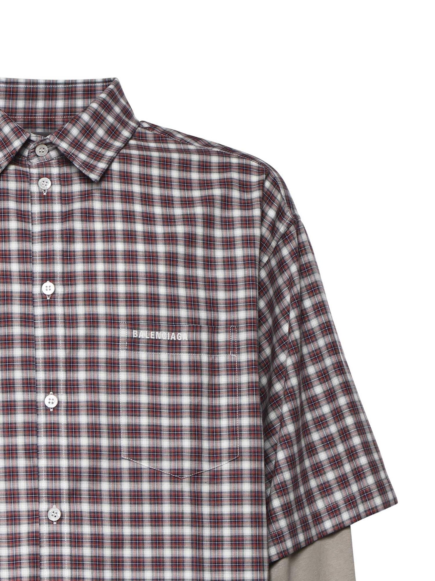 Camicia Wrong Sleeve in popeline