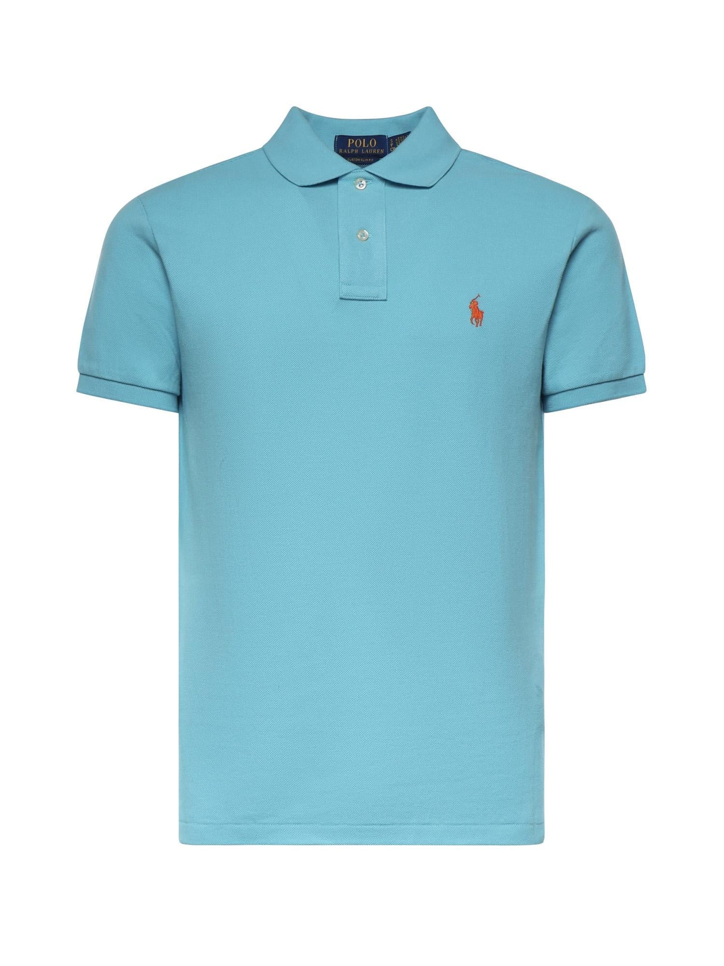Polo in cotone con logo